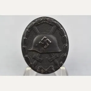 German black wound badge by '4' Steinhauer & Lück