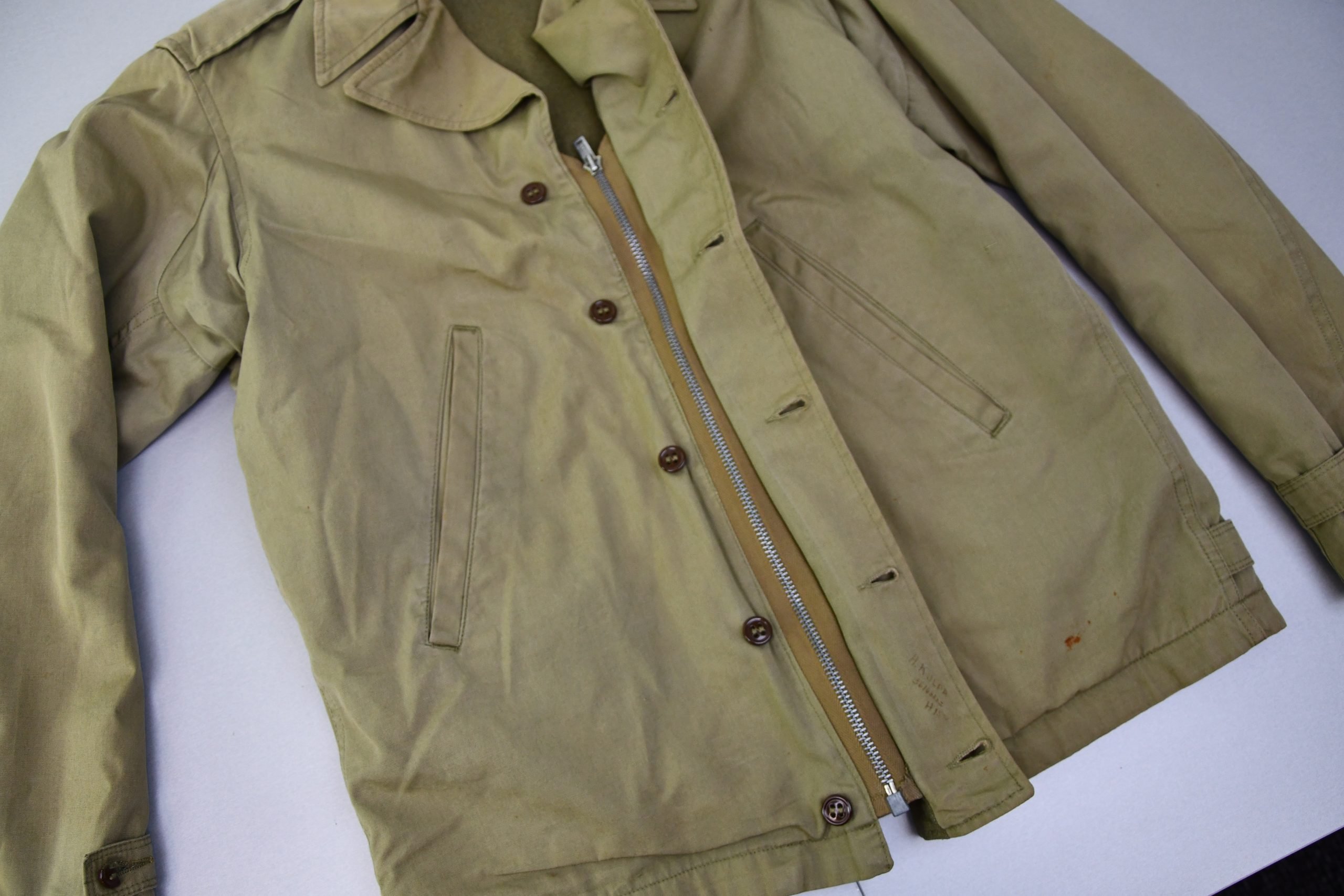 US WW2 M-1941 field jacket named Sergeant H. Kulpa — image 6