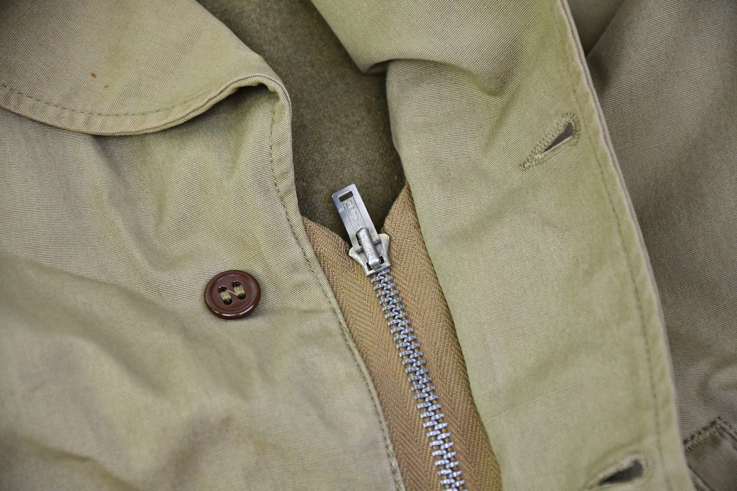 US WW2 M-1941 field jacket named Sergeant H. Kulpa — image 7