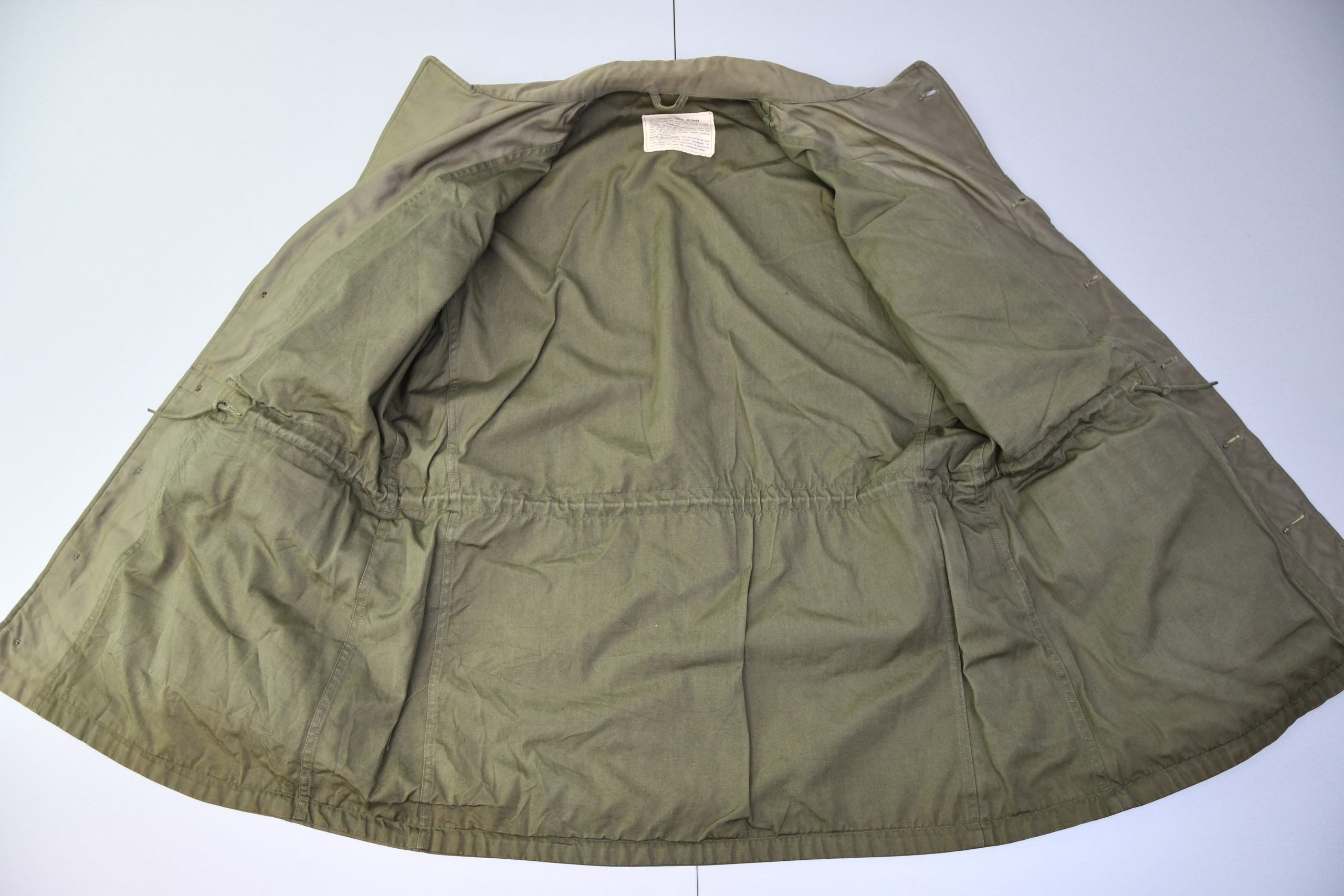 US WW2 M-1943 field jacket first sergeant 2nd Infantry Div. 1944 — image 7