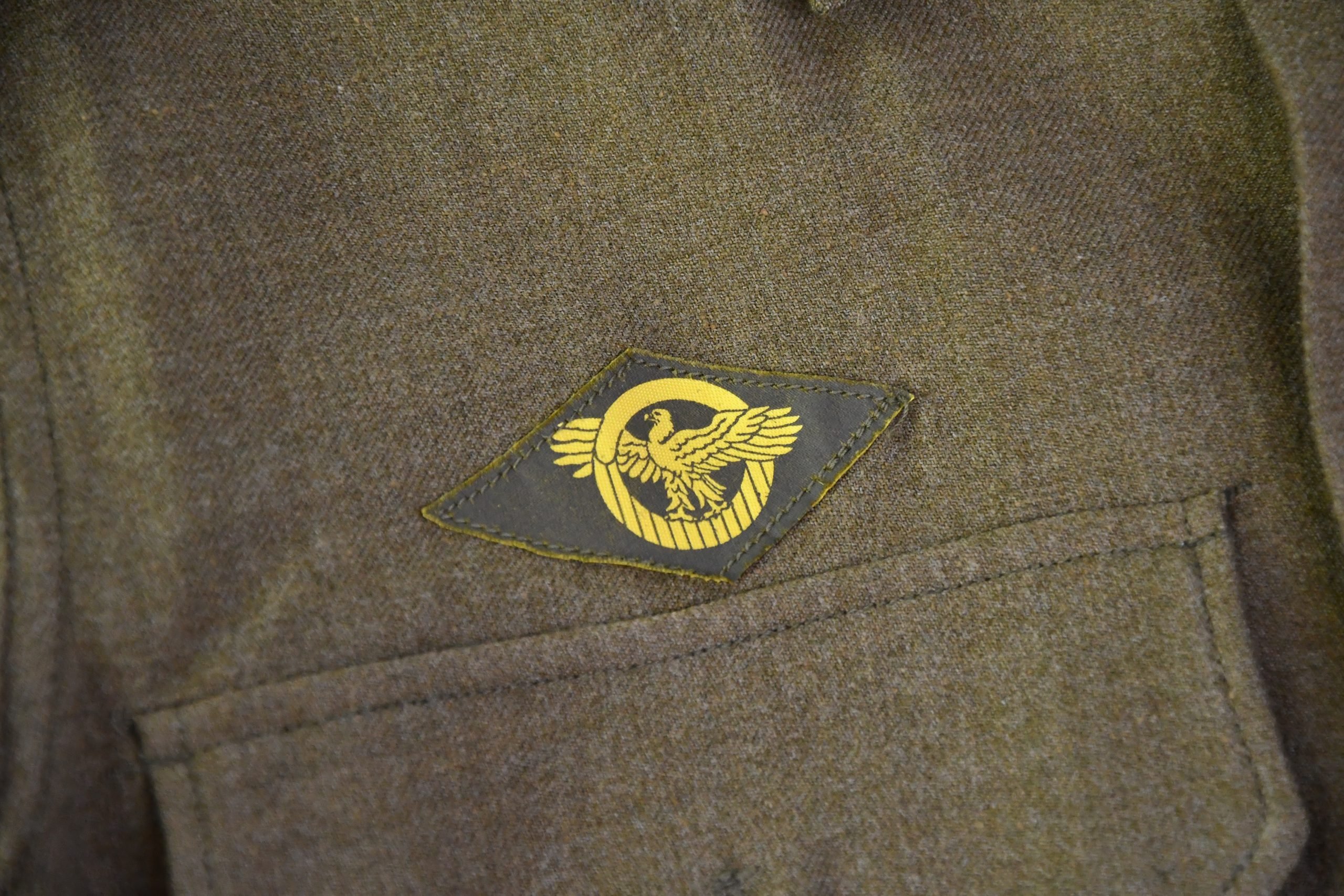 US WW2 army wool service shirt — image 3