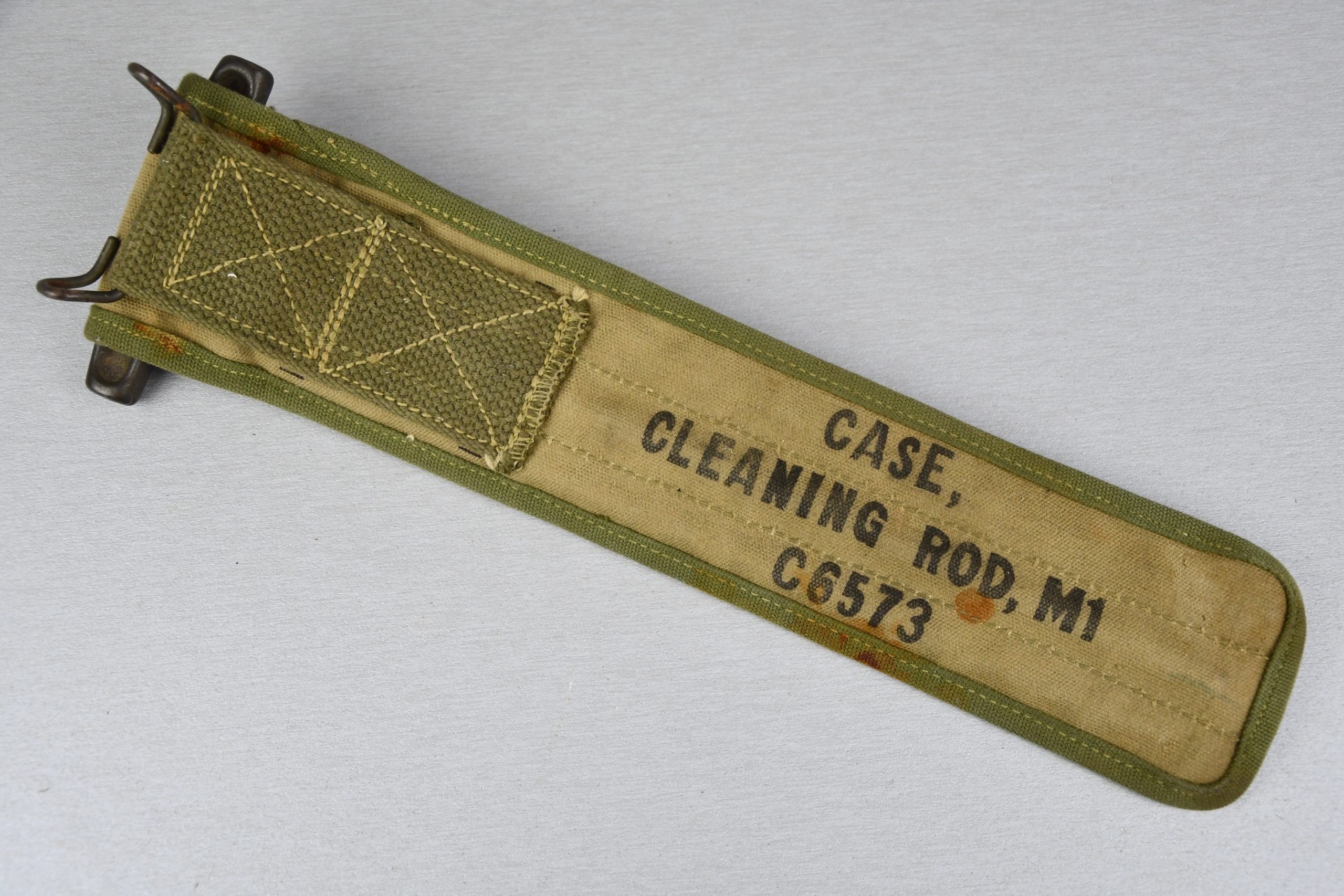 US WW2 Rifle Cleaning Rod & Carrying Case — image 2