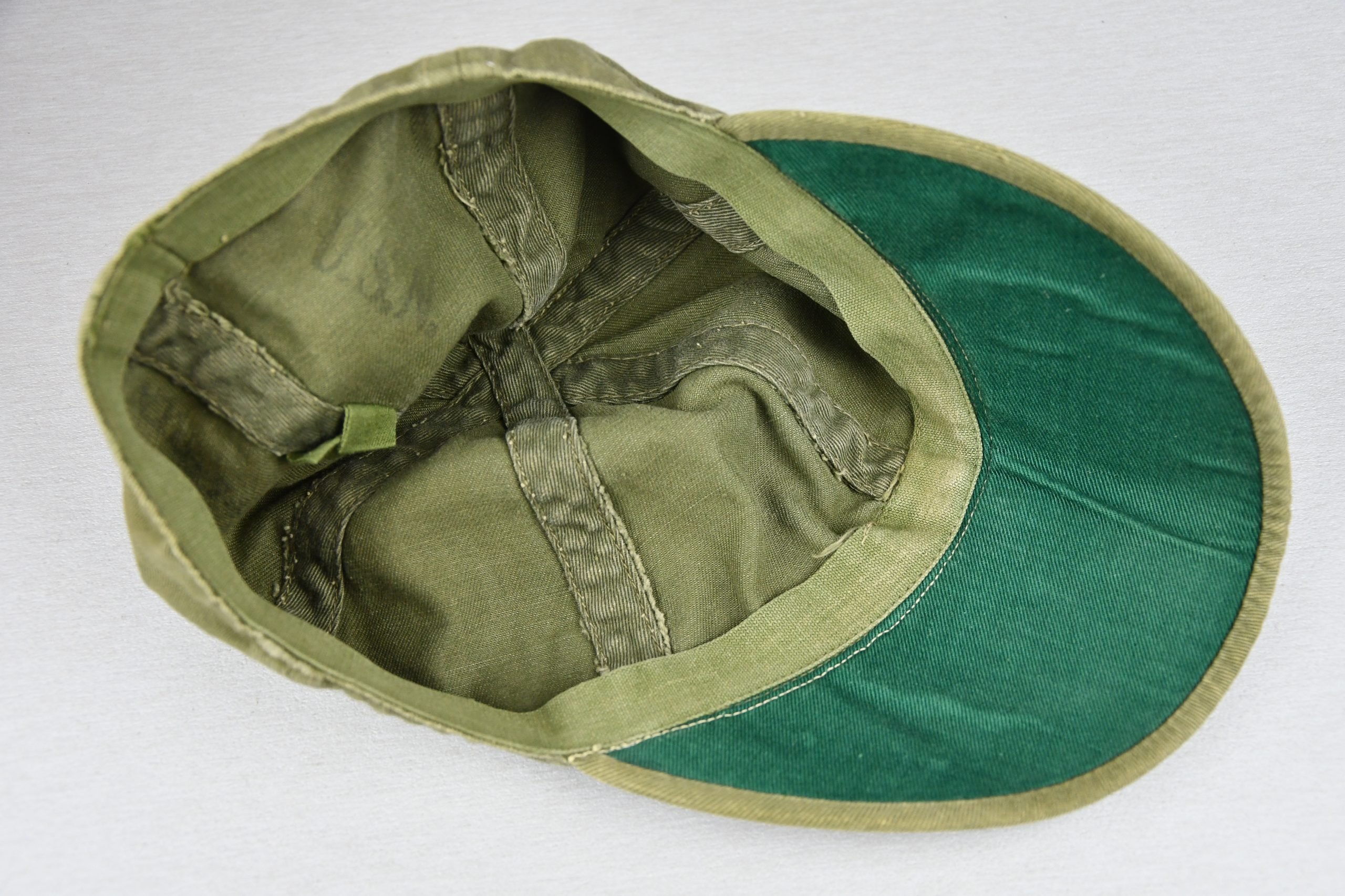 WW2 US Navy N-3 HBT Cap — image 4