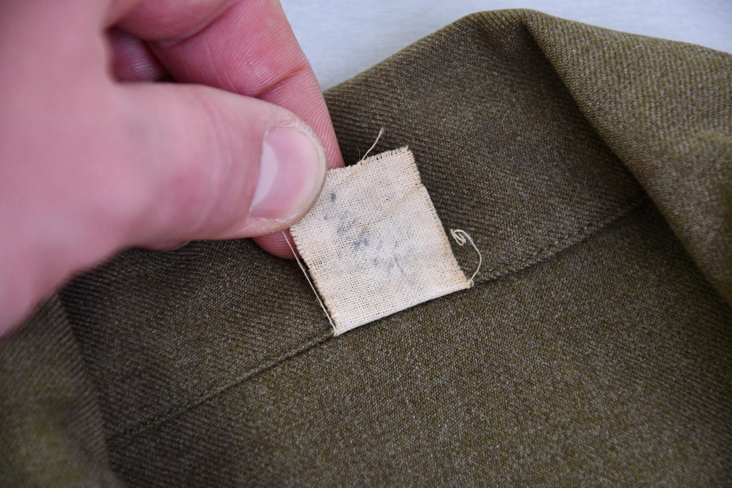 US WW2 army wool service shirt — image 4
