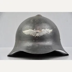 Luftschutz Russian M36 Soviet 'SSh-36' combat steel helmet