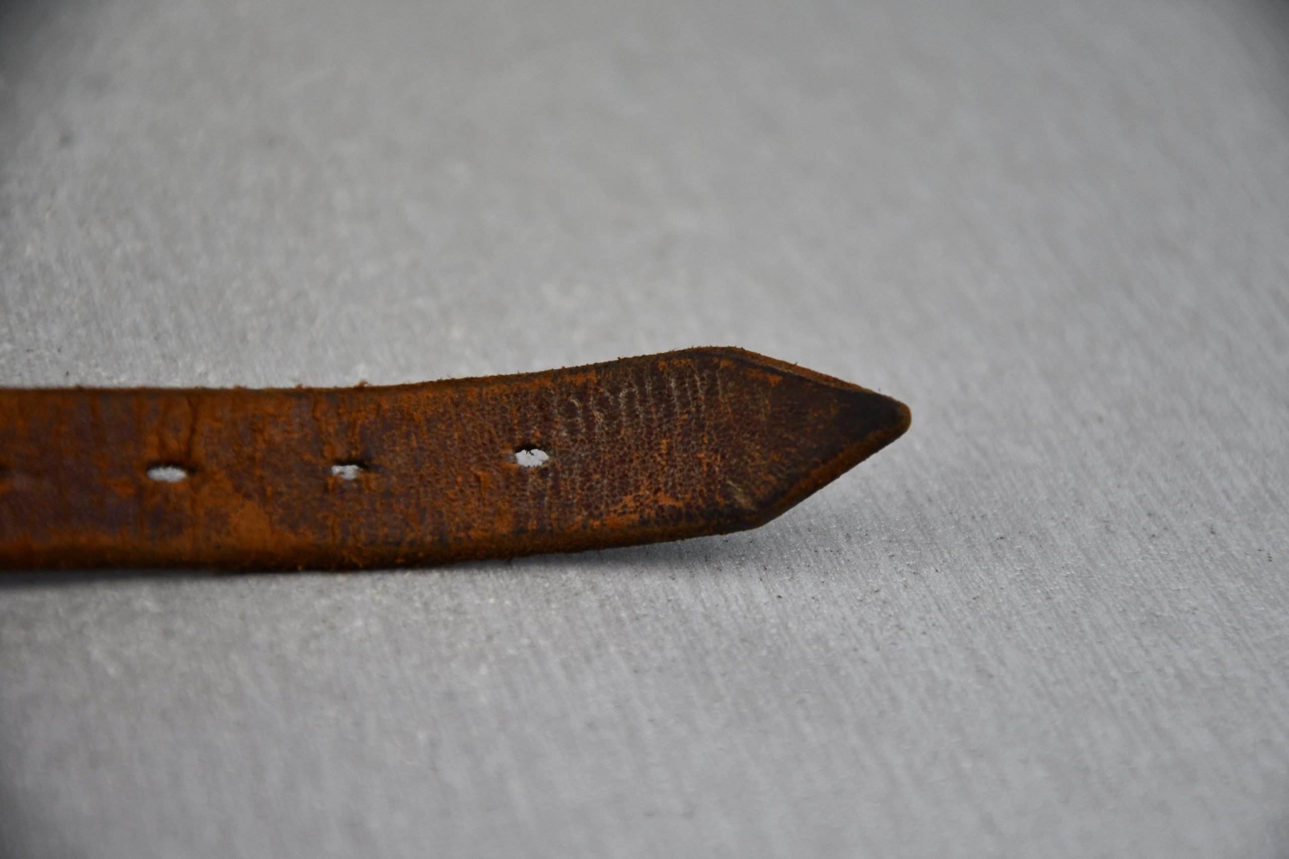 Luftwaffe chocolate brown helmet chin strap — image 5