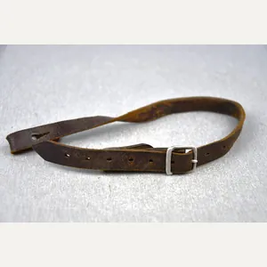 Luftwaffe chocolate brown helmet chin strap