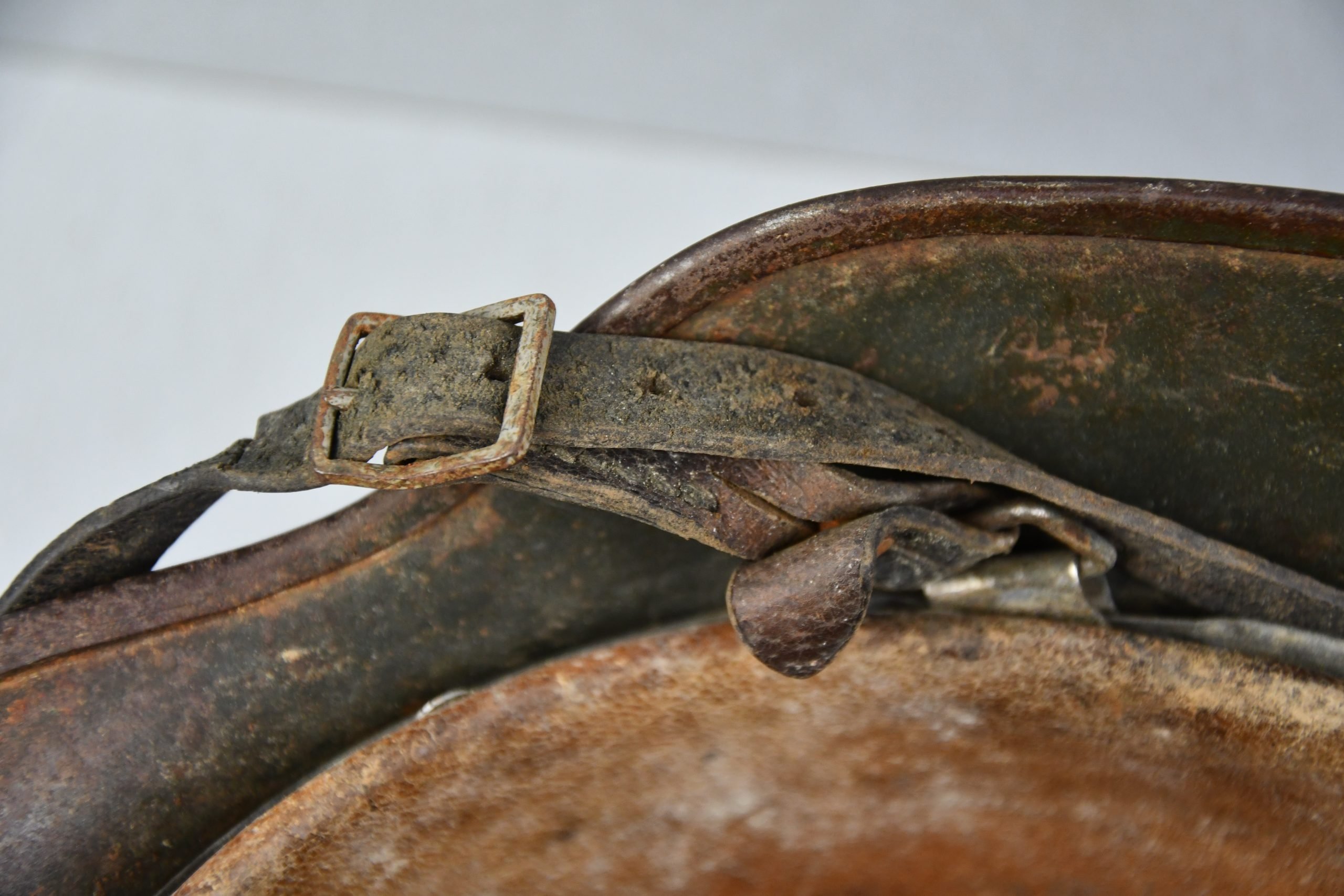 M40 army (Heer) 'Afrikakorps' tropical 'tan camouflage' steel helmet ET64 — image 11