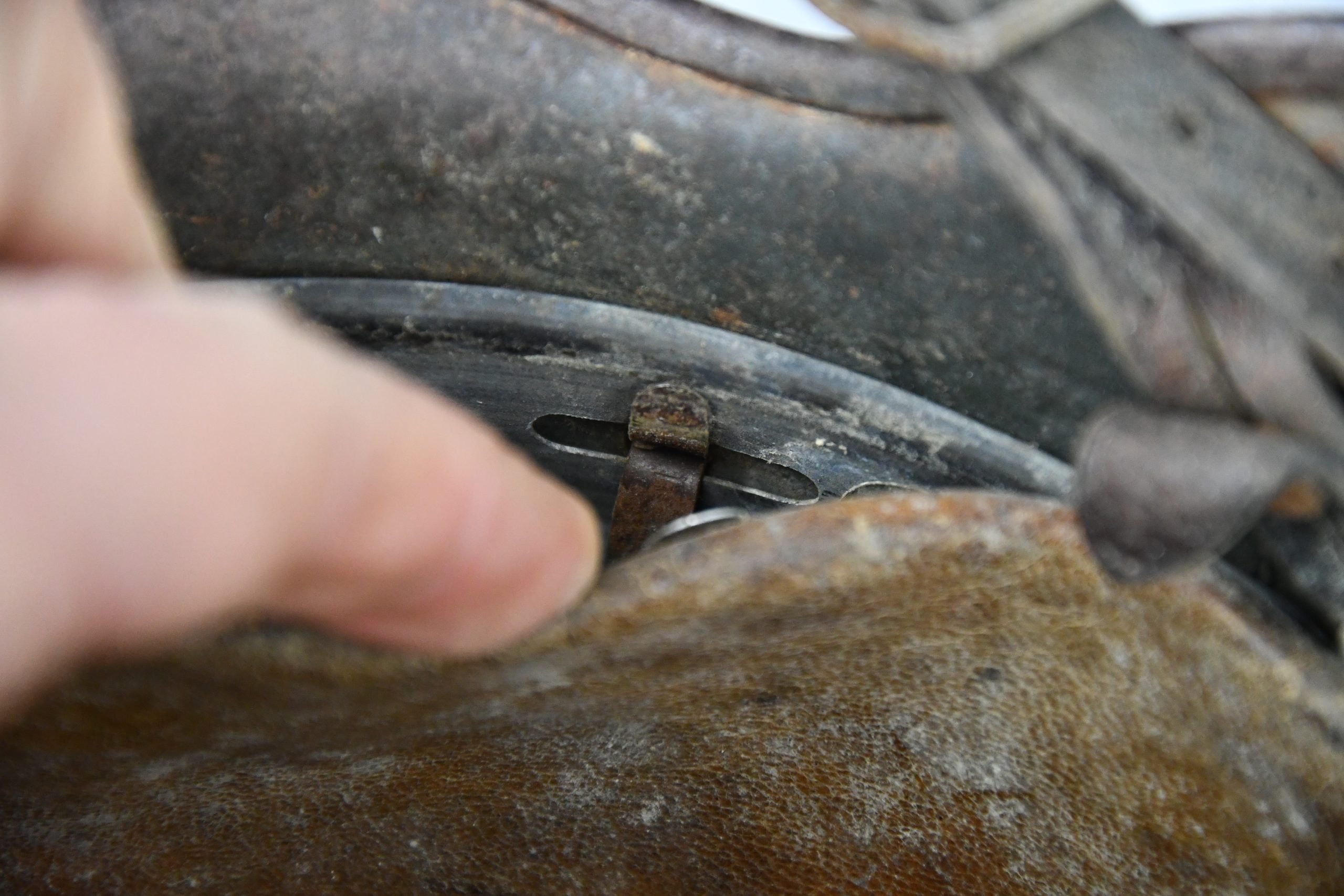 M40 army (Heer) 'Afrikakorps' tropical 'tan camouflage' steel helmet ET64 — image 16