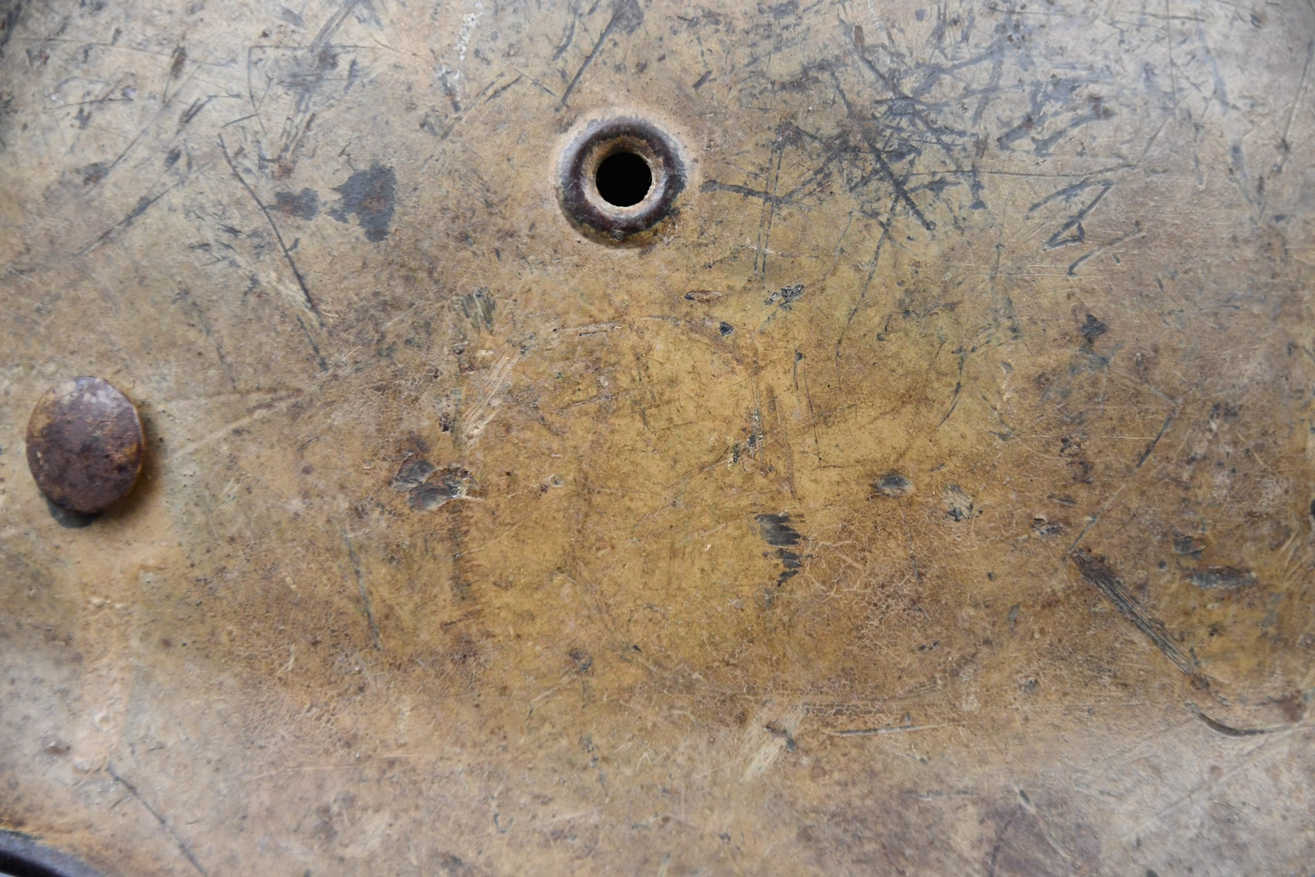 M40 army (Heer) 'Afrikakorps' tropical 'tan camouflage' steel helmet ET64 — image 2