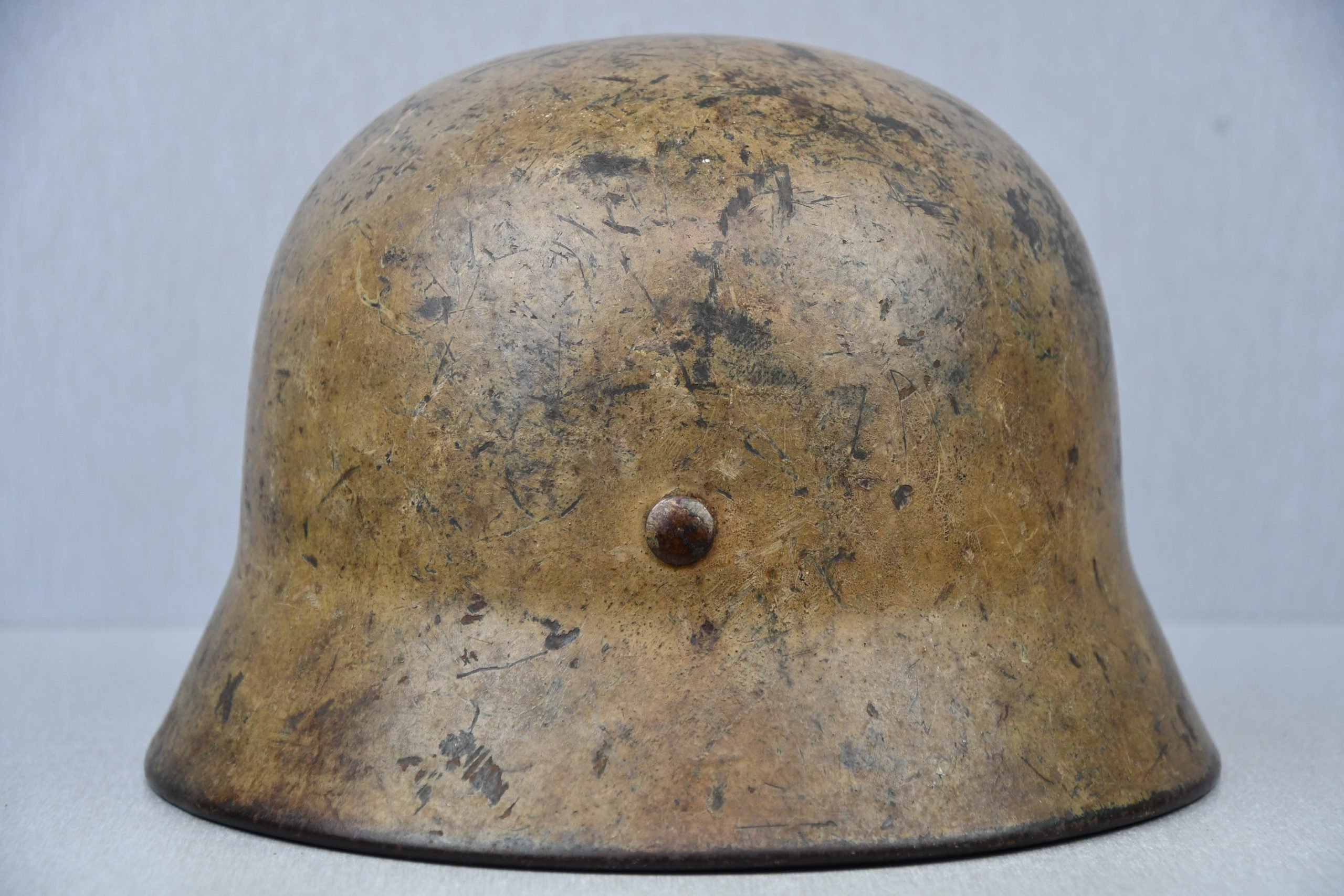 M40 army (Heer) 'Afrikakorps' tropical 'tan camouflage' steel helmet ET64 — image 5