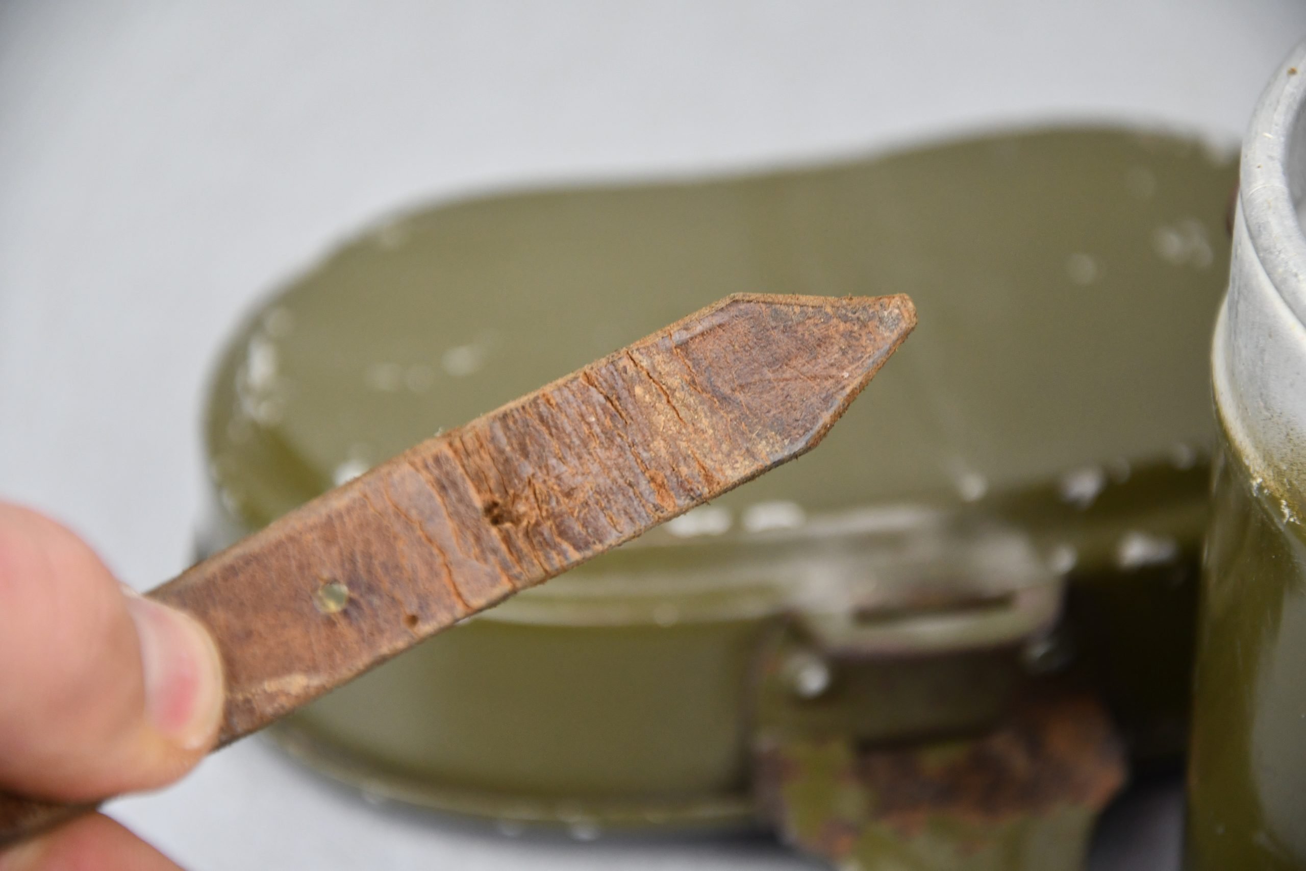 M31 Wehrmacht mess kit by MN 1944 in aluminum with strap — image 10