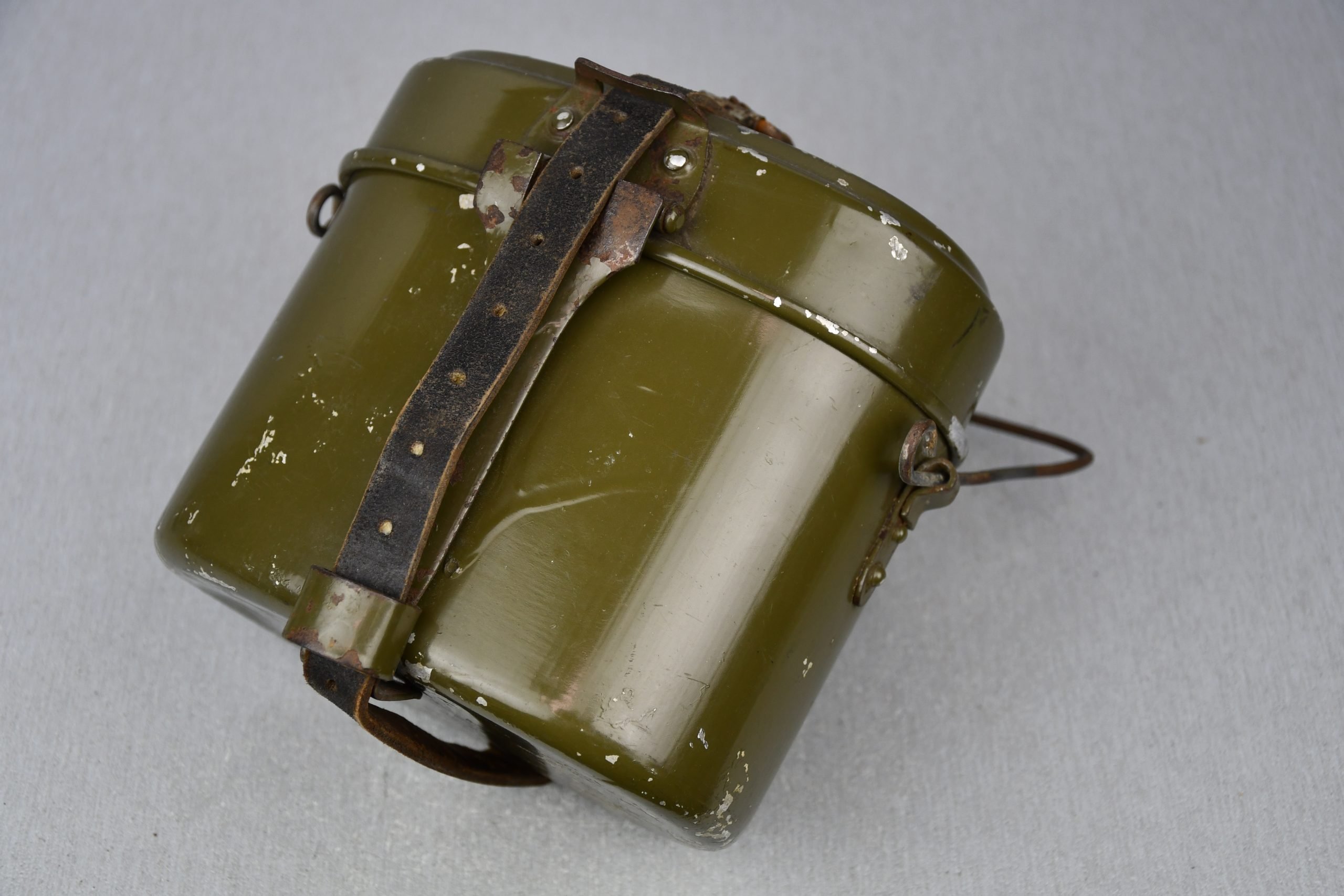 M31 Wehrmacht mess kit by MN 1944 in aluminum with strap — image 11