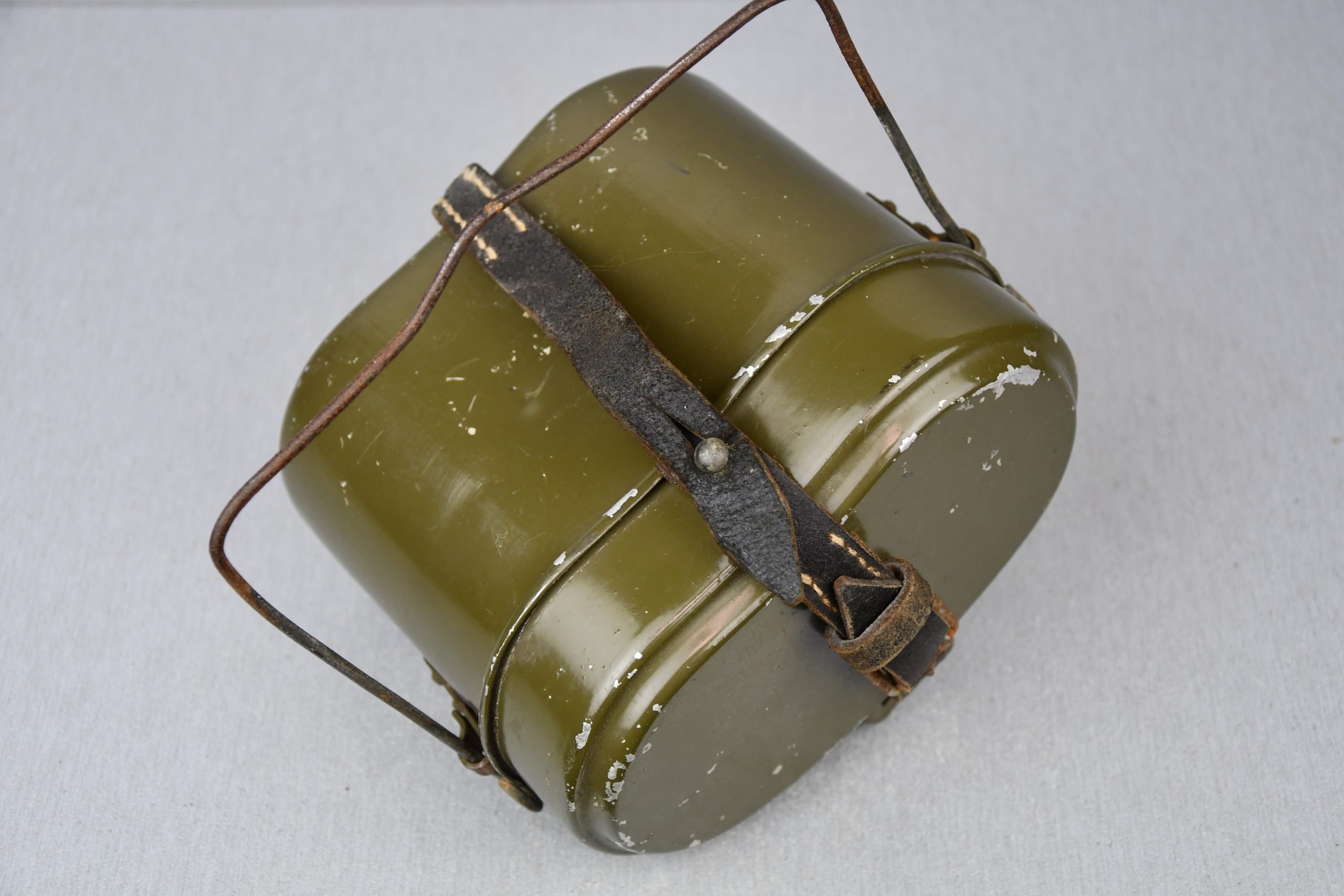 M31 Wehrmacht mess kit by MN 1944 in aluminum with strap — image 12
