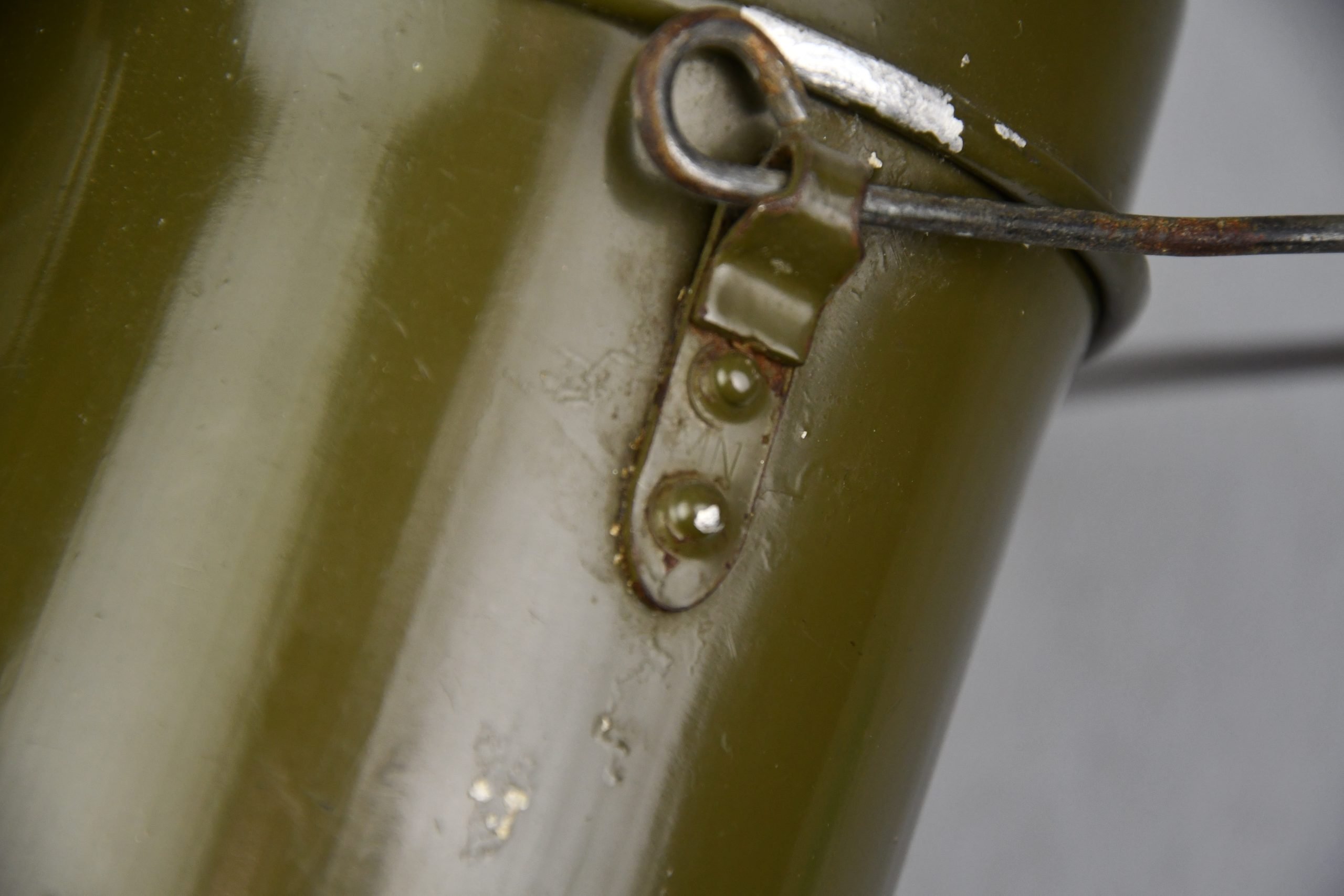 M31 Wehrmacht mess kit by MN 1944 in aluminum with strap — image 4