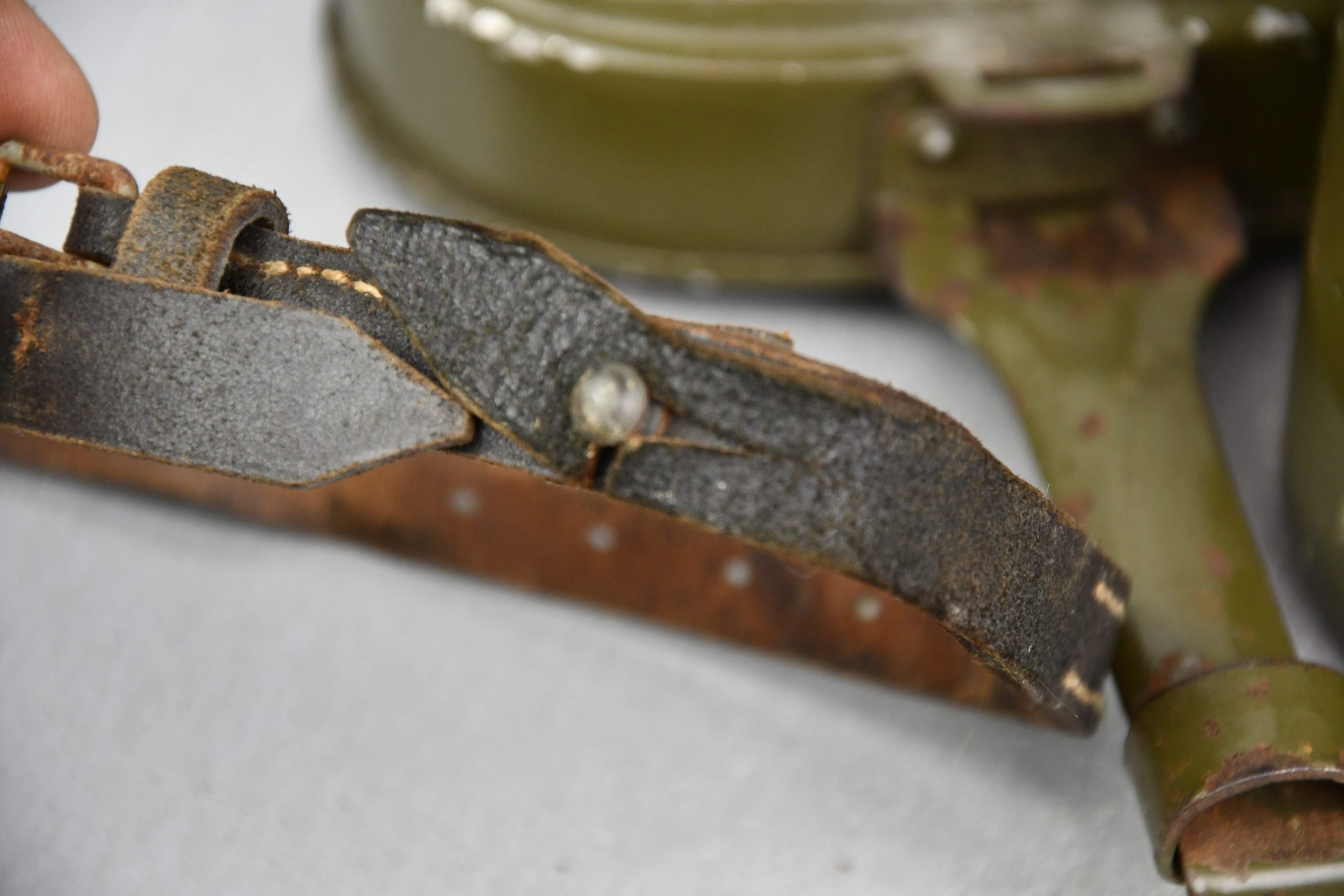 M31 Wehrmacht mess kit by MN 1944 in aluminum with strap — image 9