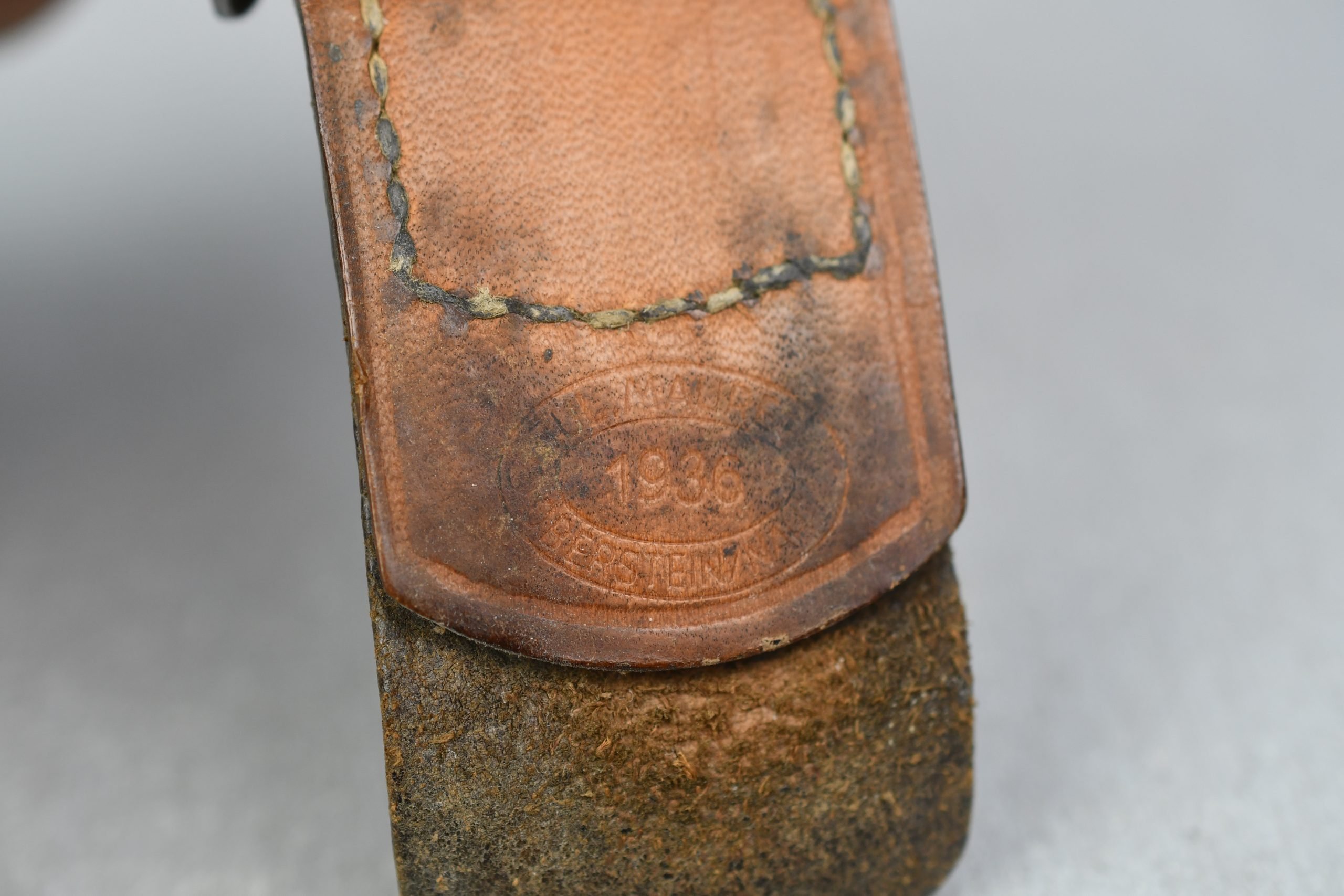 Army (Heer) aluminum belt buckle by Julius Maurer 1936 — image 3