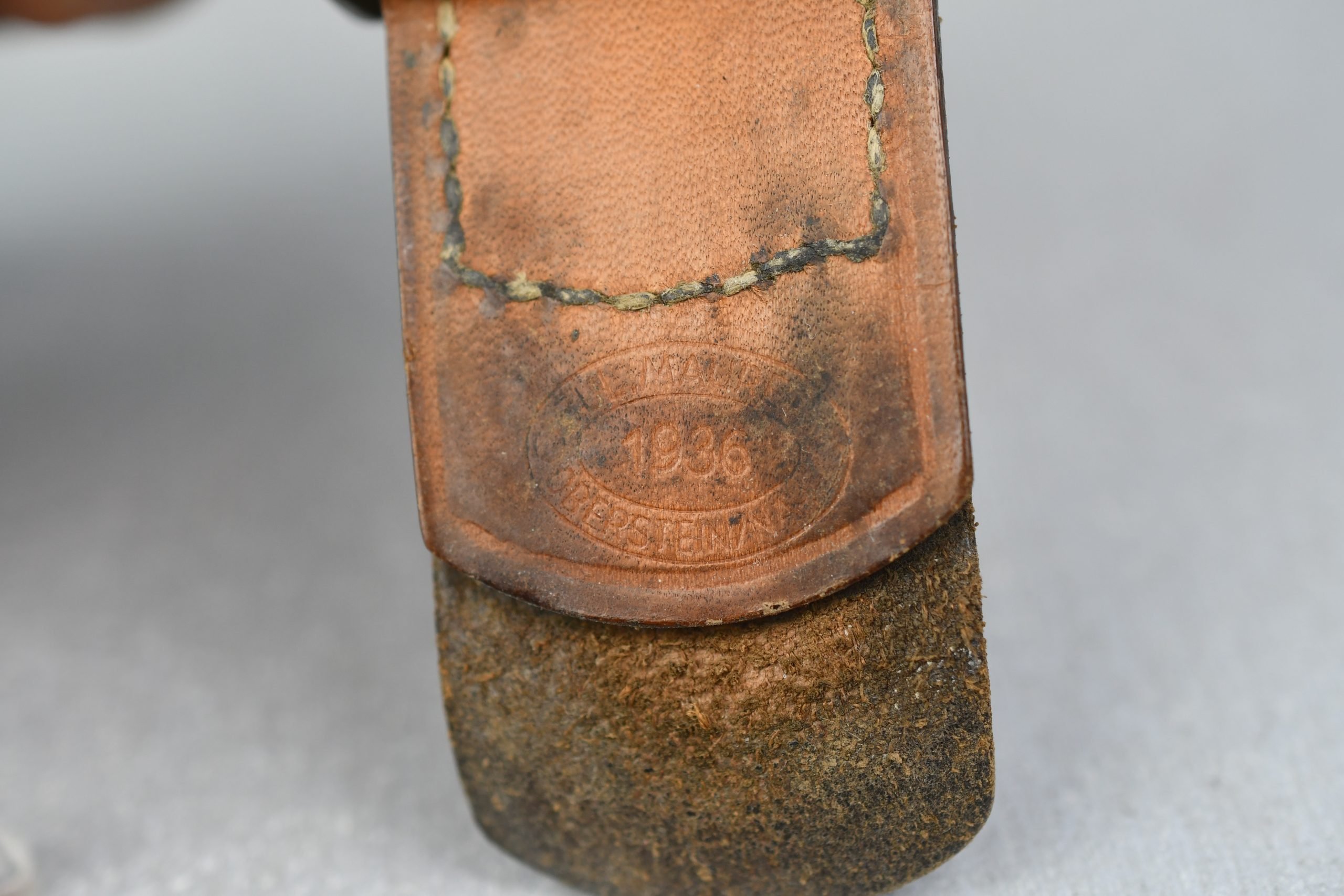 Army (Heer) aluminum belt buckle by Julius Maurer 1936 — image 4