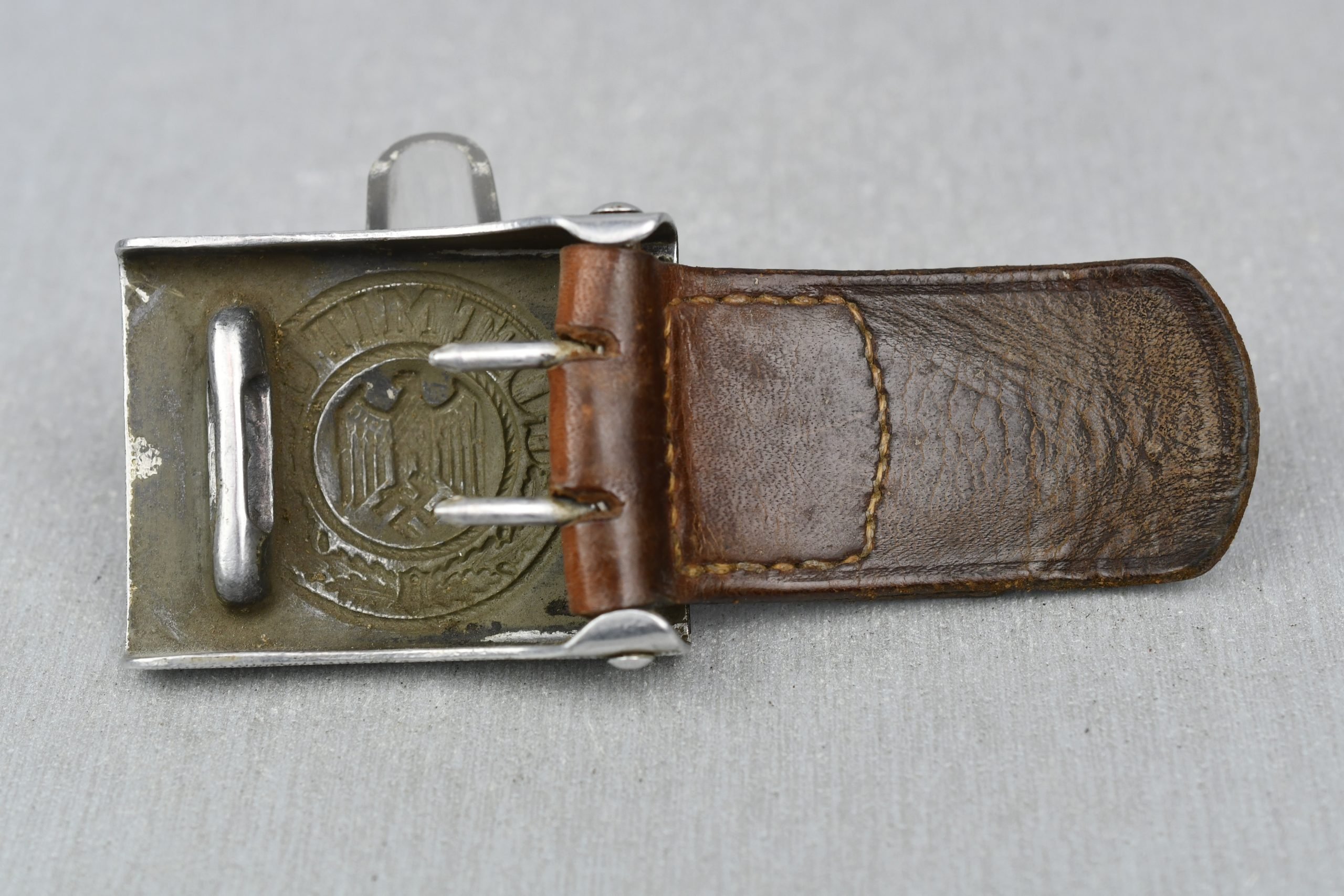 Army (Heer) aluminum belt buckle by Julius Maurer 1936 — image 5
