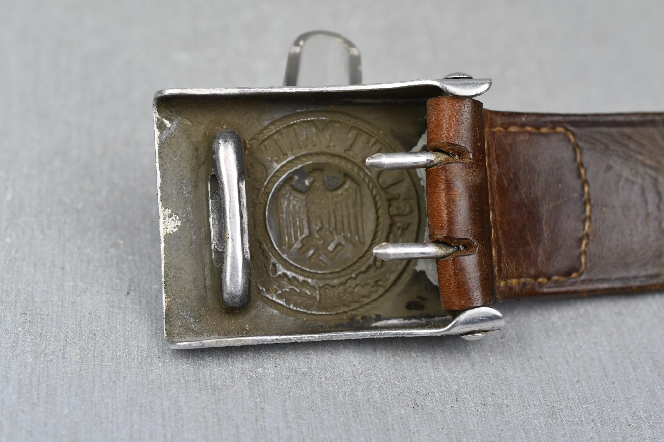 Army (Heer) aluminum belt buckle by Julius Maurer 1936 — image 6