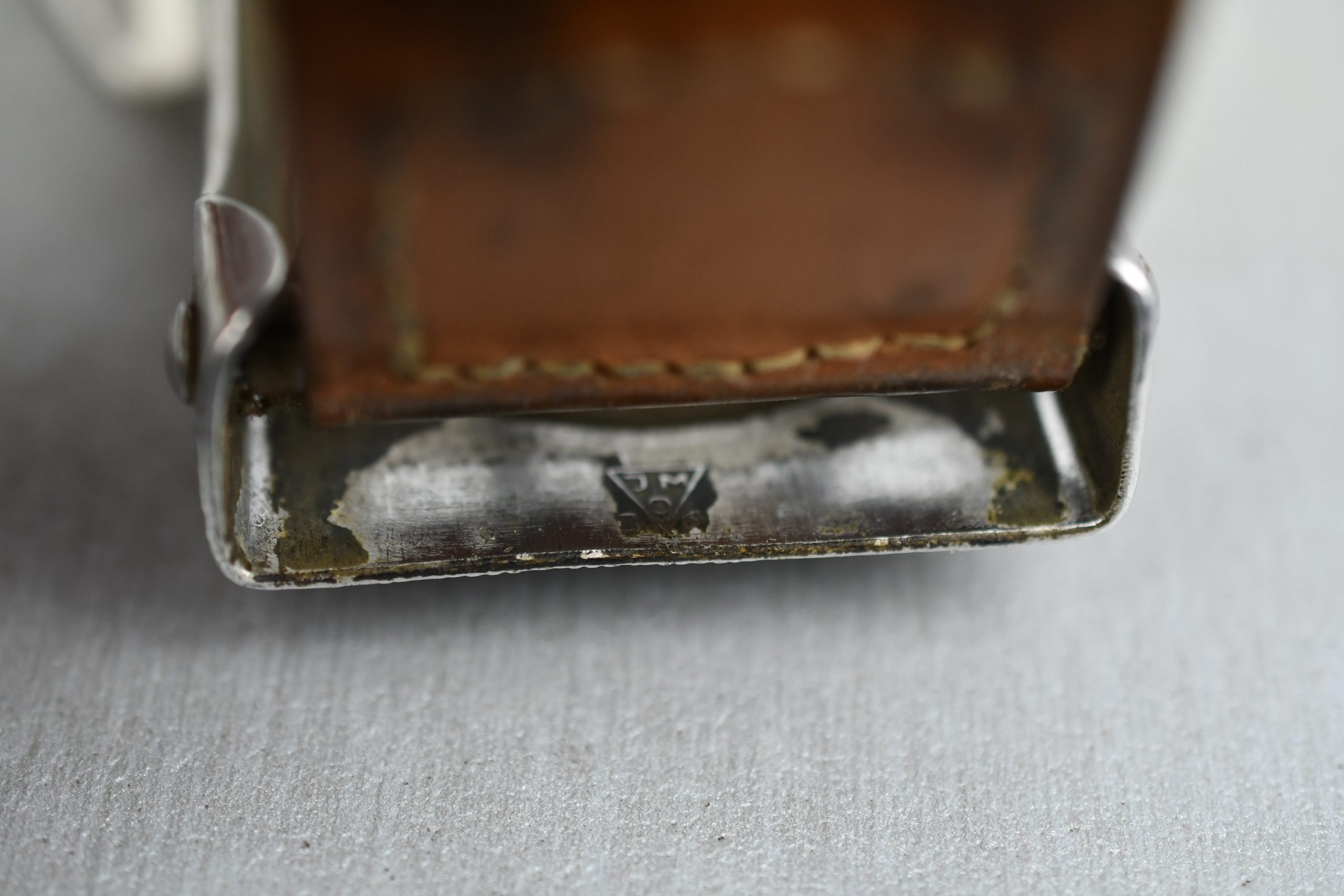 Army (Heer) aluminum belt buckle by Julius Maurer 1936 — image 7