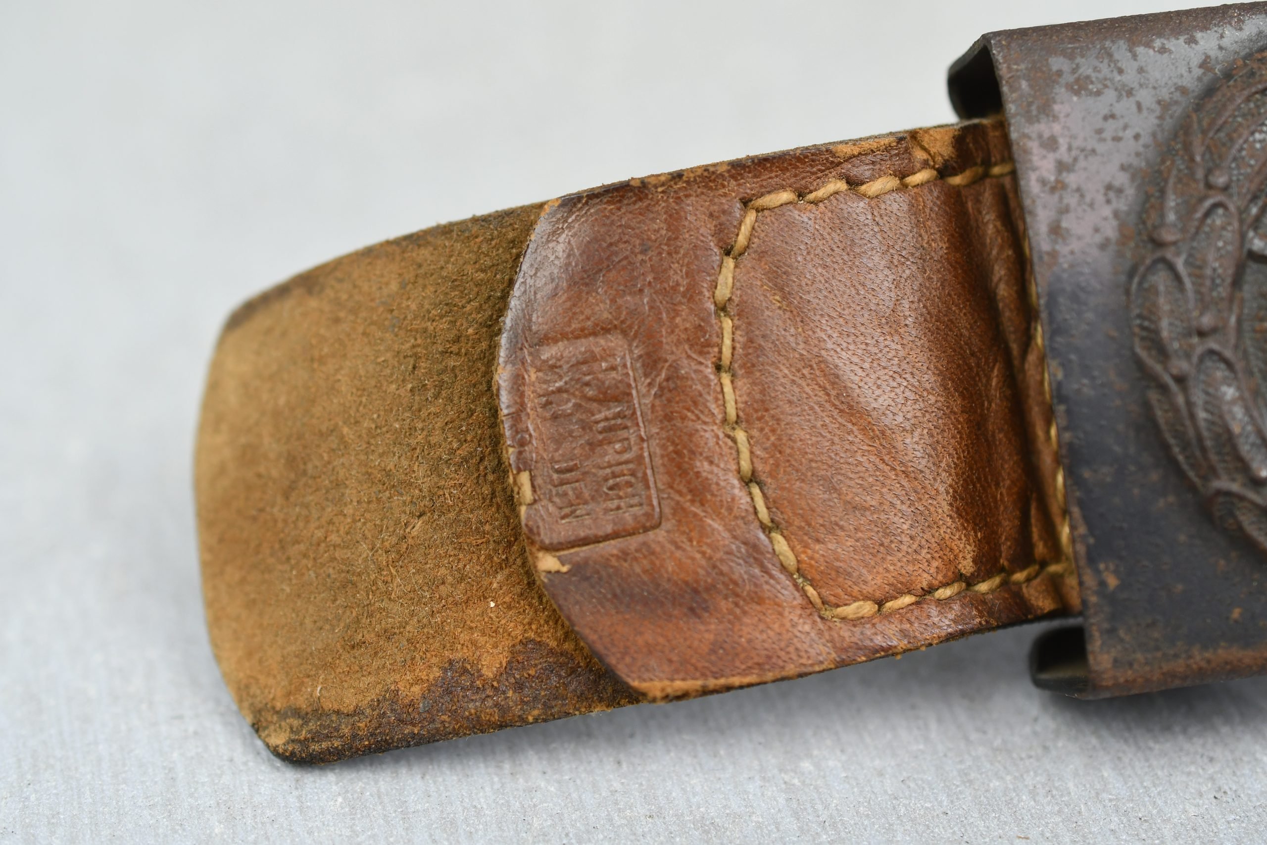 Luftwaffe belt buckle by H. Aurich 1941 — image 3