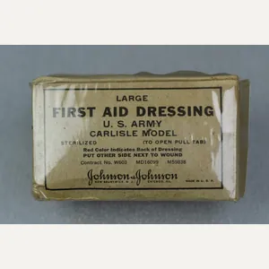 US WW2 Army Carlisle First Aid Dressing – Large – …