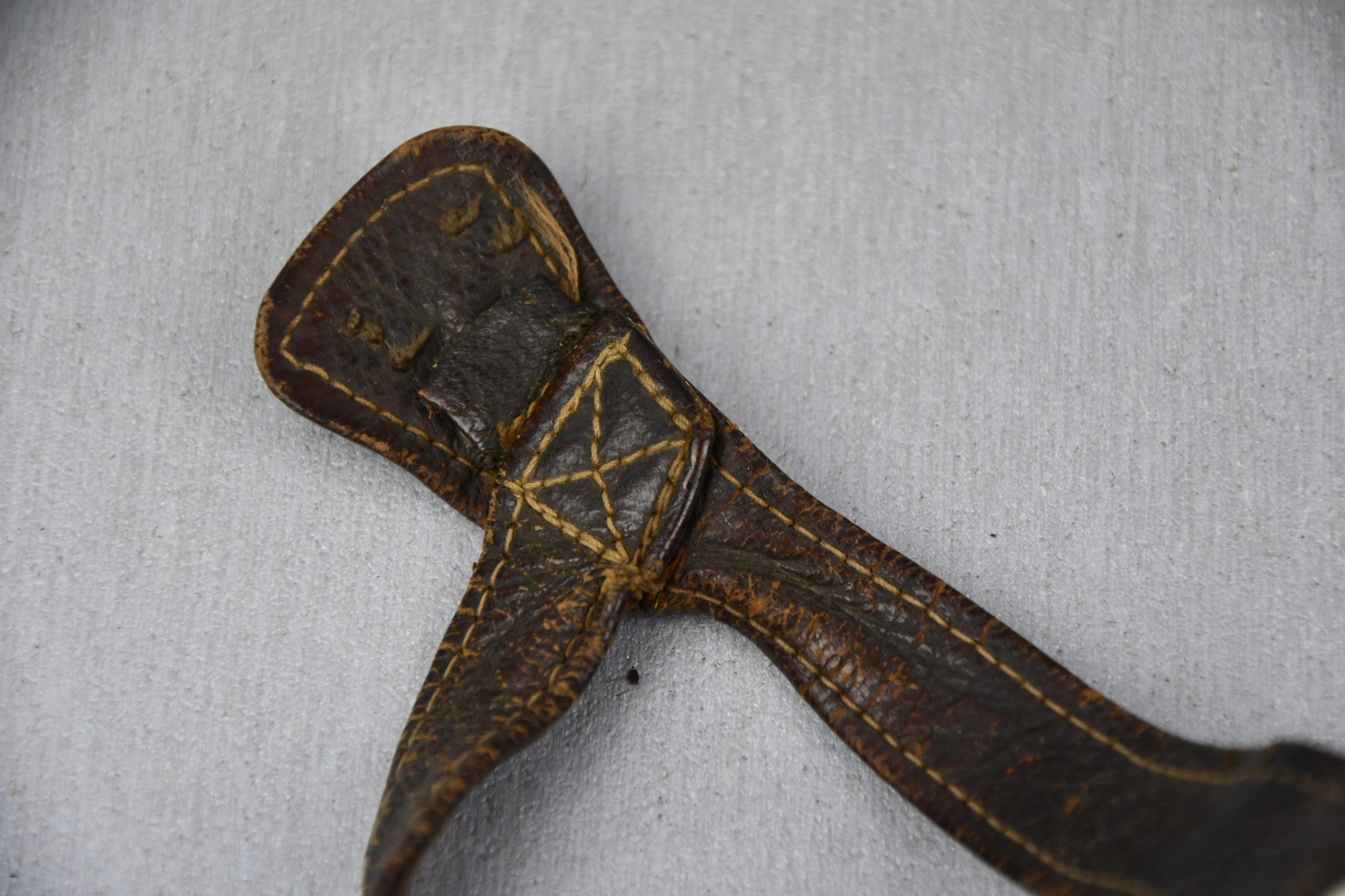 RARE M38 paratrooper 'Fallschirmjäger' helmet straps — image 5