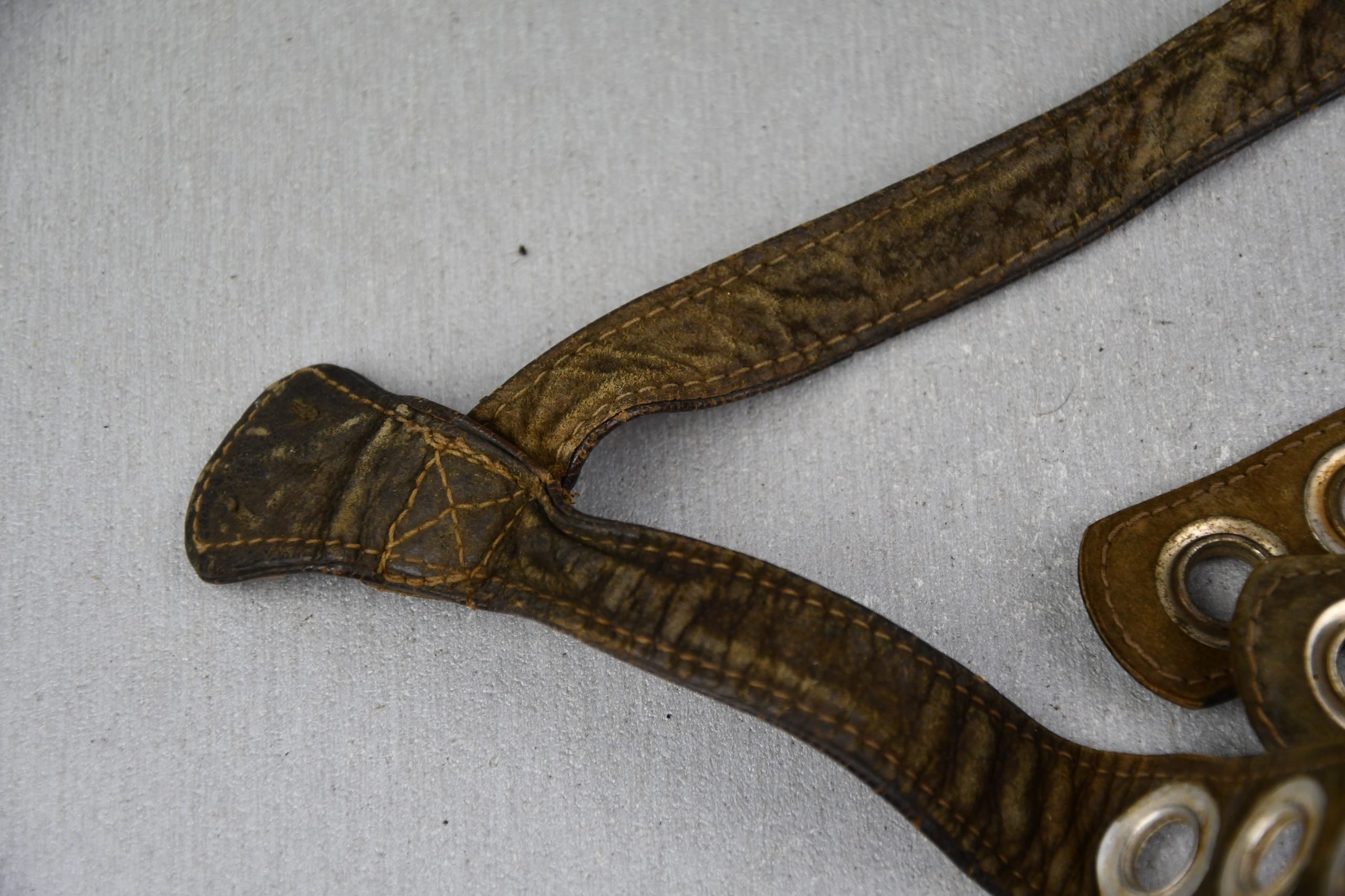 RARE M38 paratrooper 'Fallschirmjäger' helmet straps — image 7