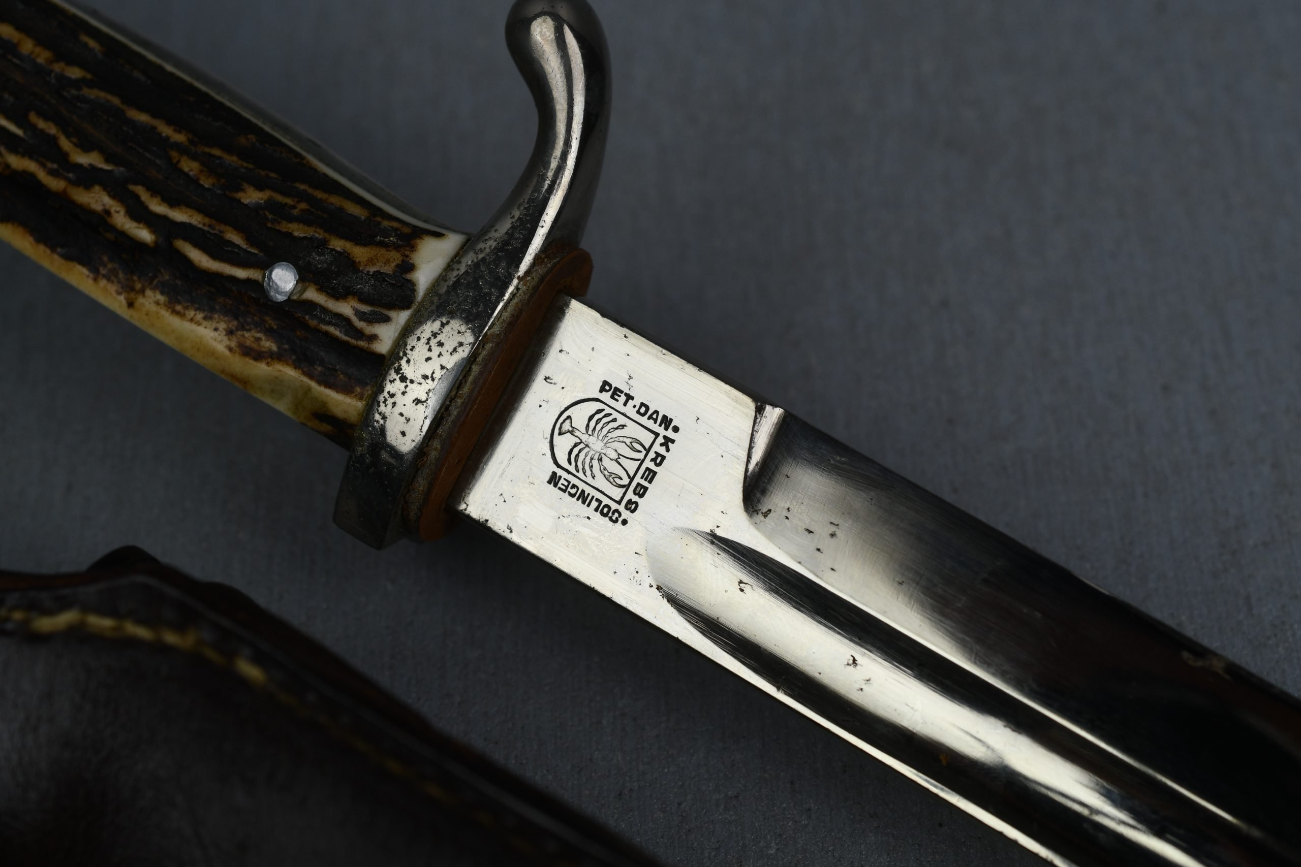 Wehrmacht K98 dress bayonet with bone grips by Krebs — image 13