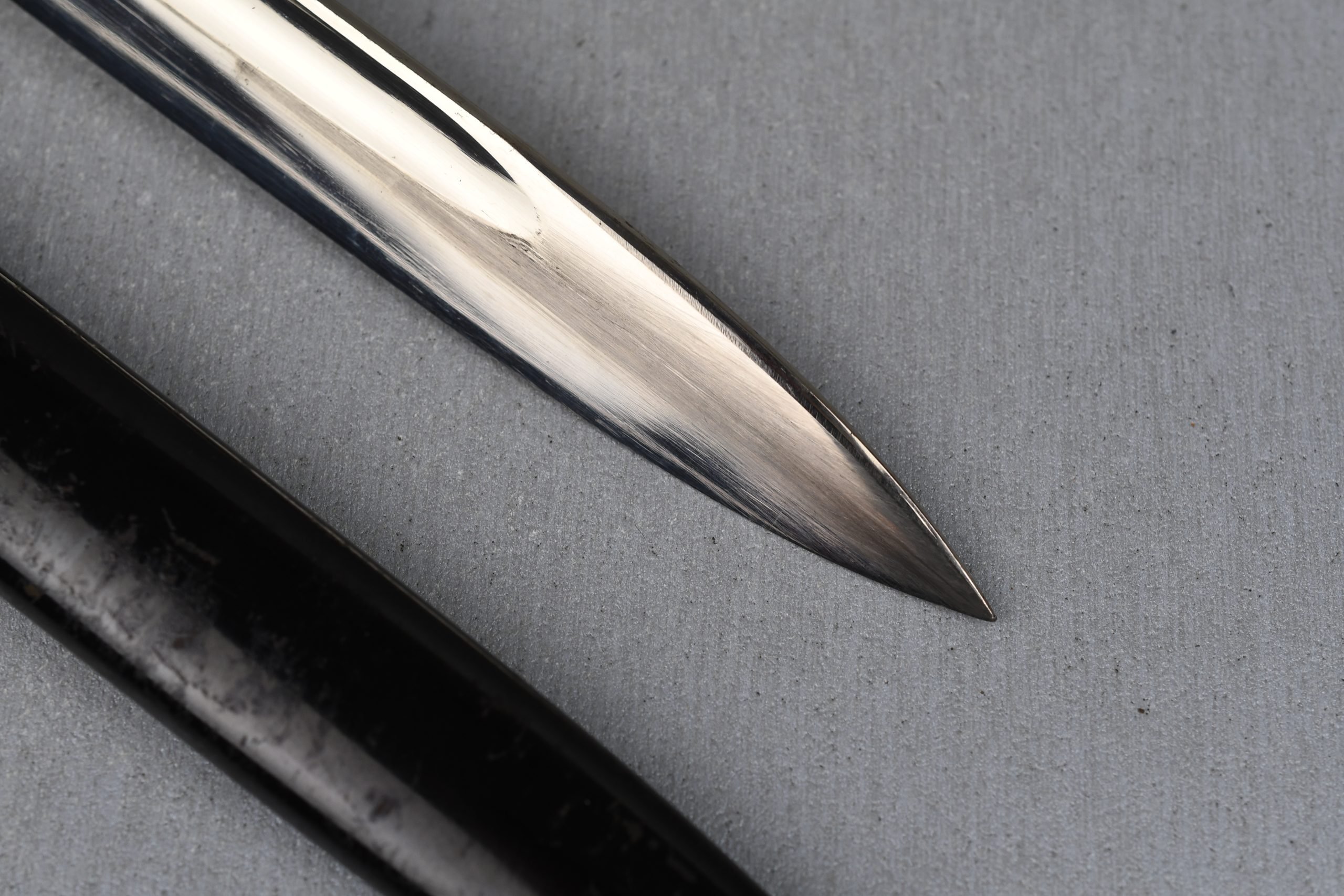 Wehrmacht K98 dress bayonet with bone grips by Krebs — image 5