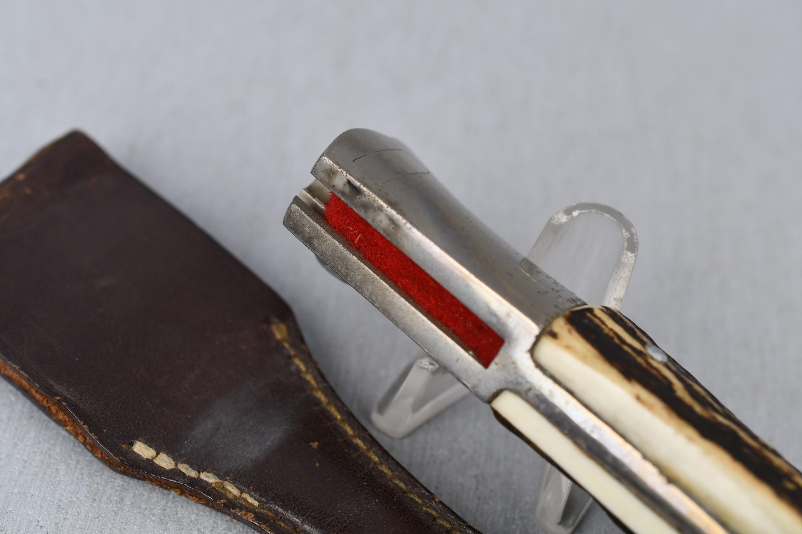 Wehrmacht K98 dress bayonet with bone grips by Krebs — image 7