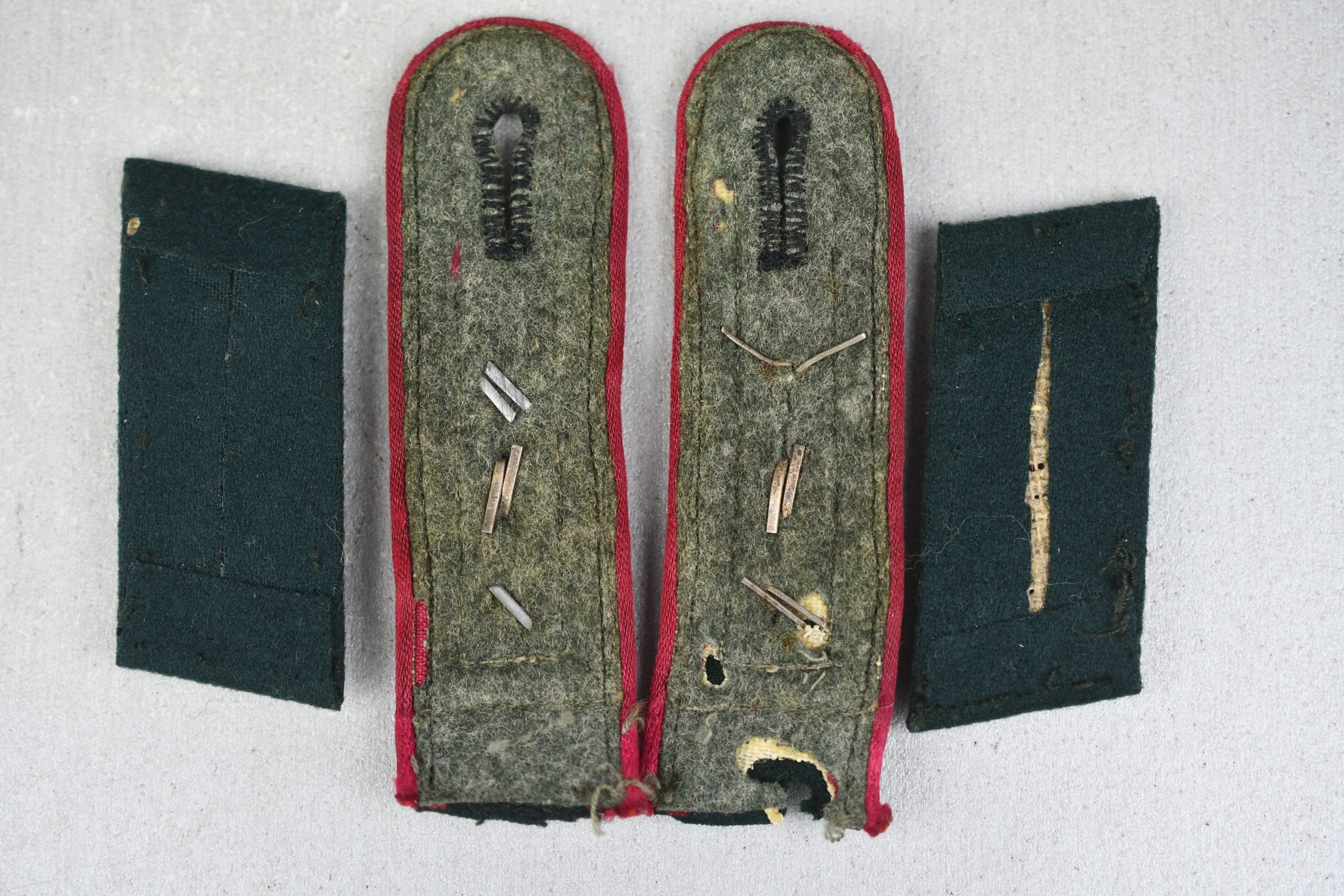 Army (Heer) smoke troops 'Nebelwerfer' insignia set of an NCO officer candidate — image 7