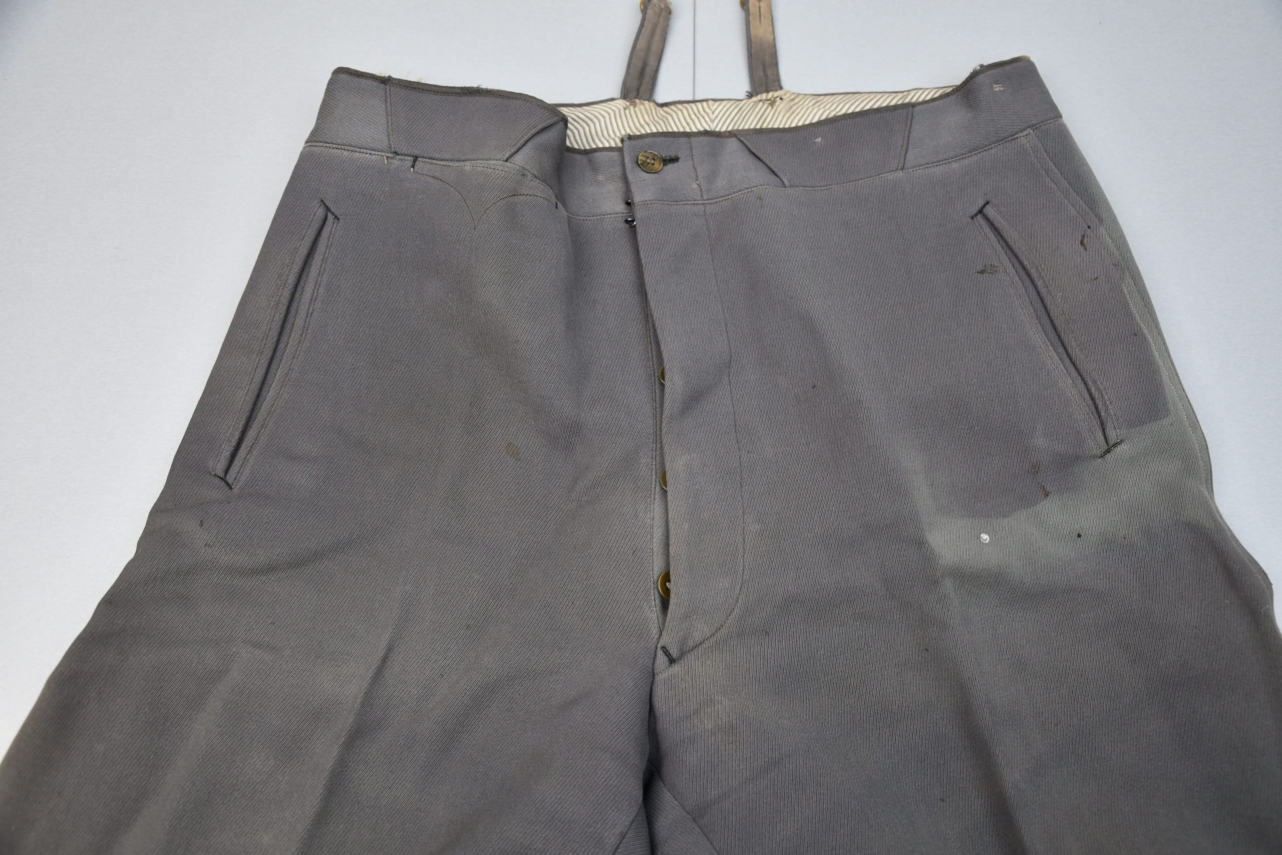 M36 Army/Waffen-SS stone grey officer breeches — image 11