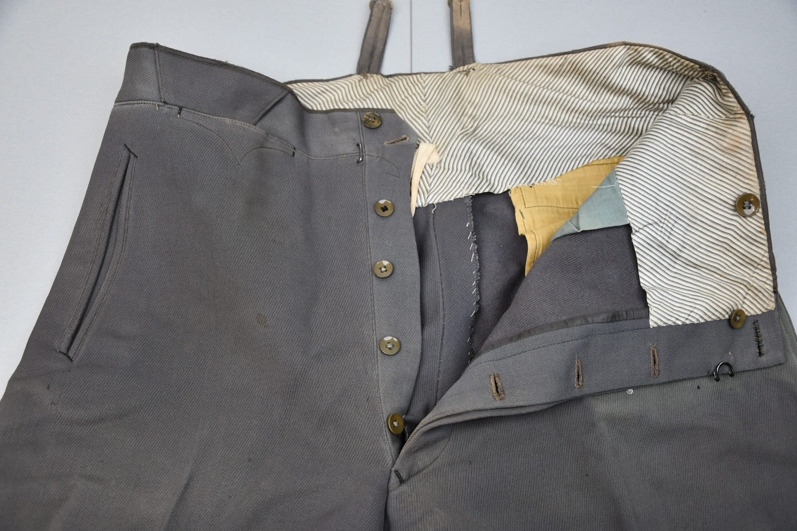 M36 Army/Waffen-SS stone grey officer breeches — image 12