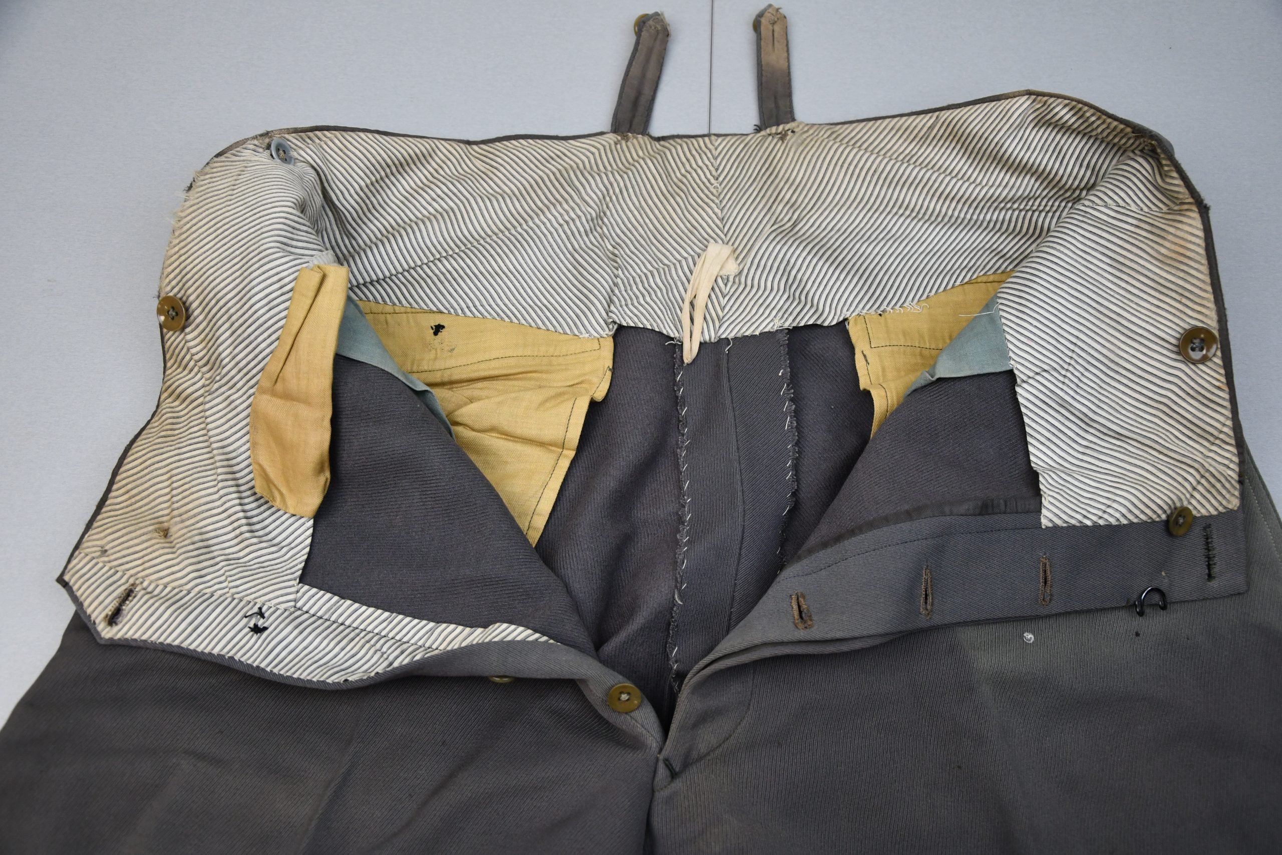 M36 Army/Waffen-SS stone grey officer breeches — image 13