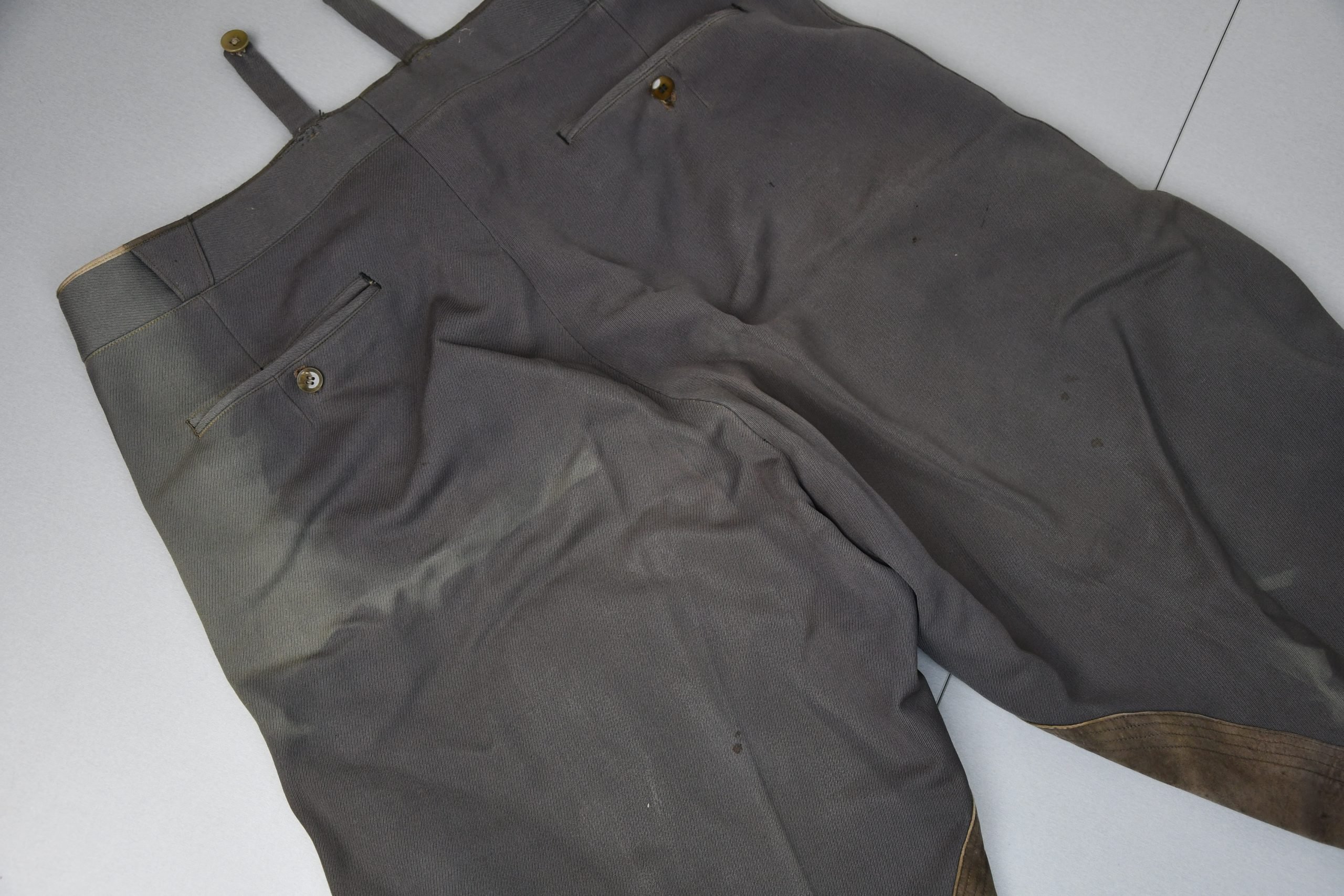 M36 Army/Waffen-SS stone grey officer breeches — image 15