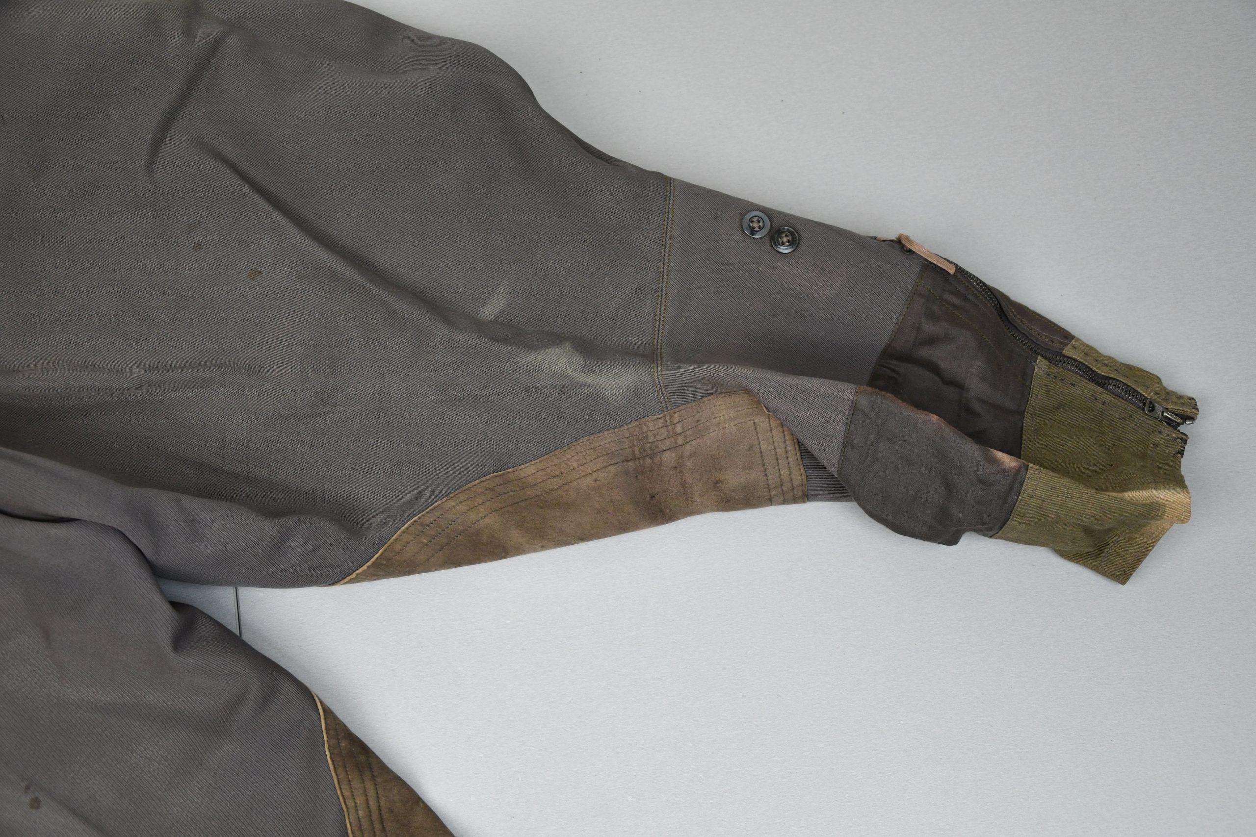 M36 Army/Waffen-SS stone grey officer breeches — image 17