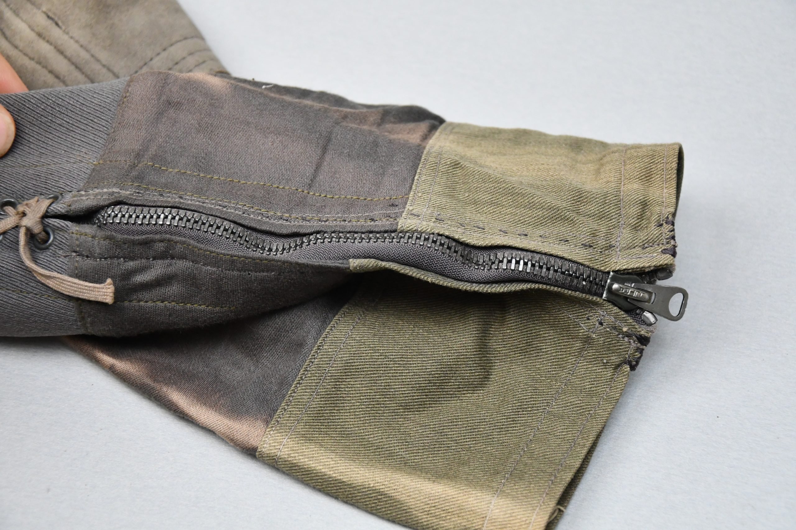 M36 Army/Waffen-SS stone grey officer breeches — image 7