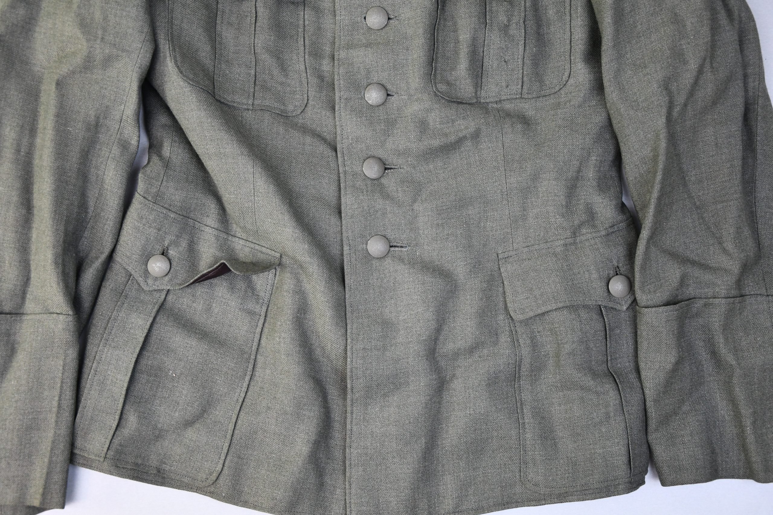 Army (Heer) transport 'Nachschub' officer tunic — image 2