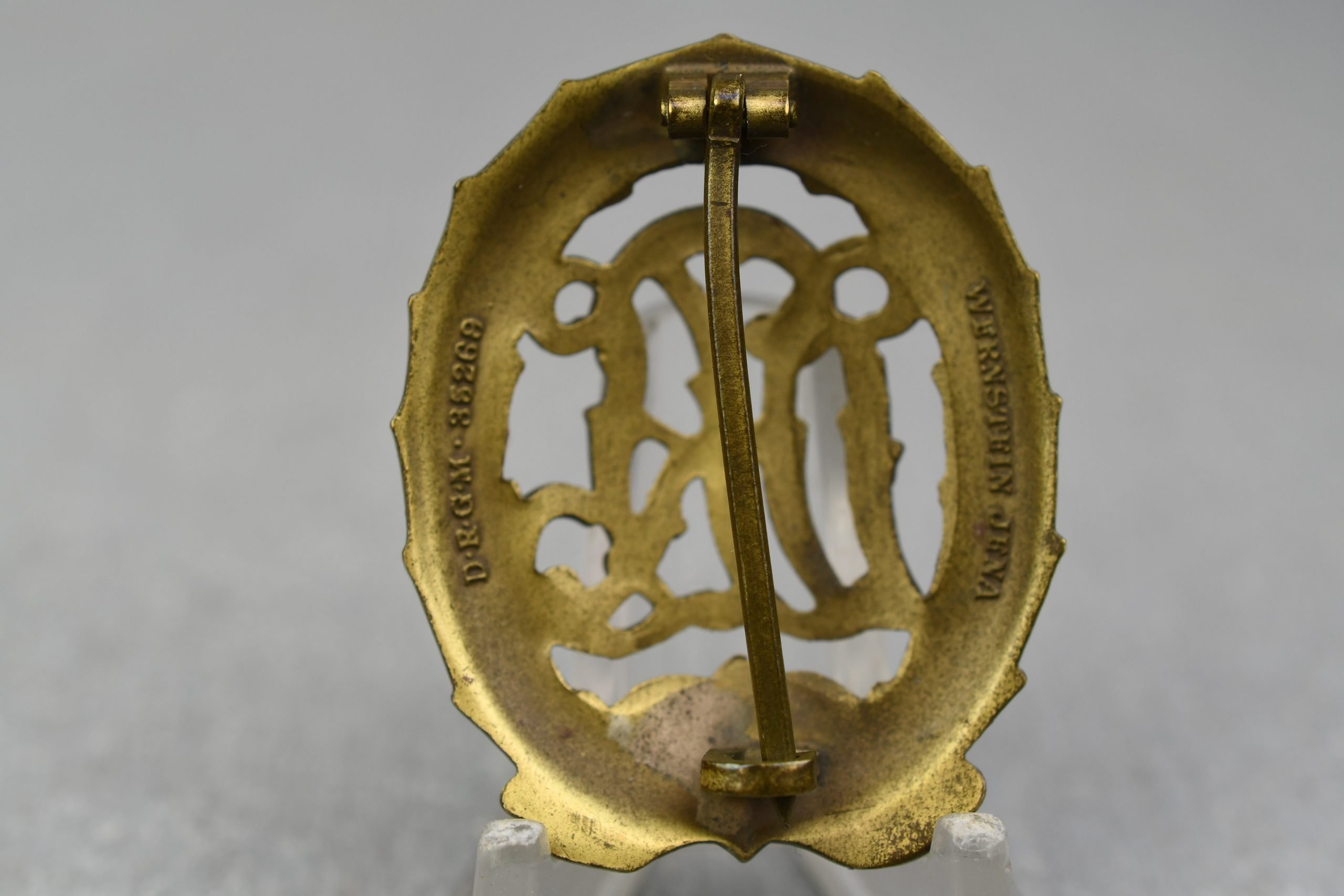 Bronze DRL sport badge by Wernstein Jena — image 2