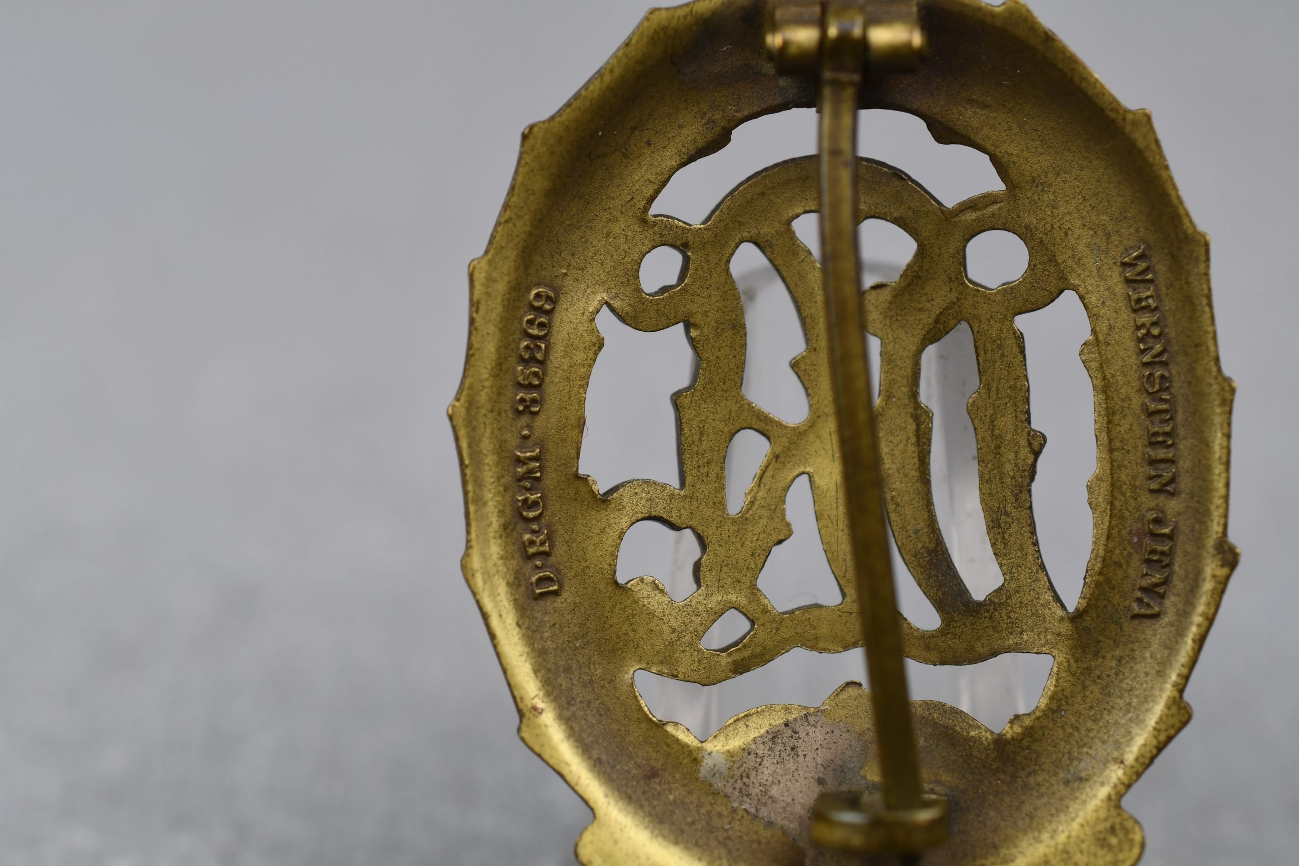 Bronze DRL sport badge by Wernstein Jena — image 4