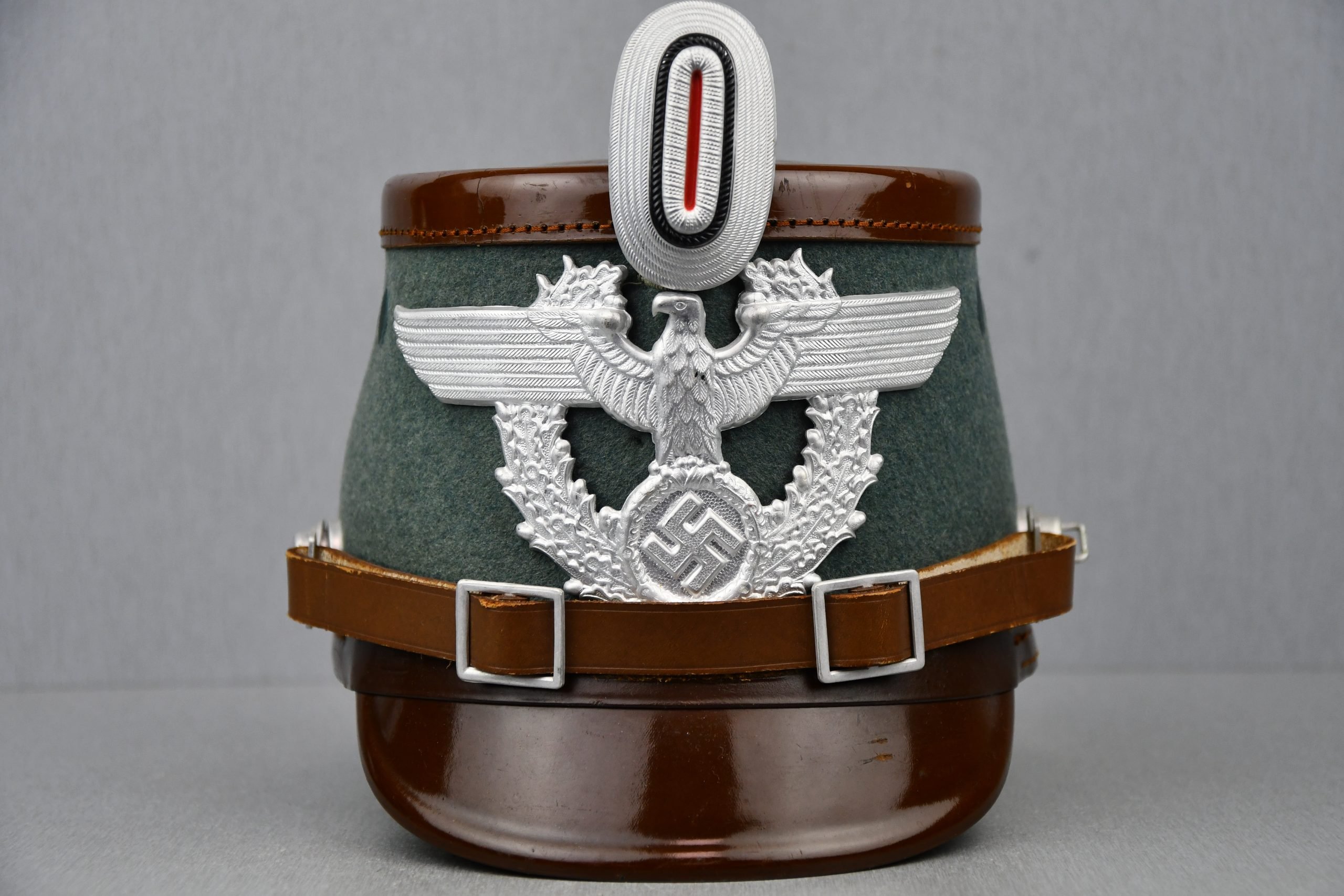 Polizei 'Gendarmerie' Shako (Tschako) by Erel 1939 — image 2