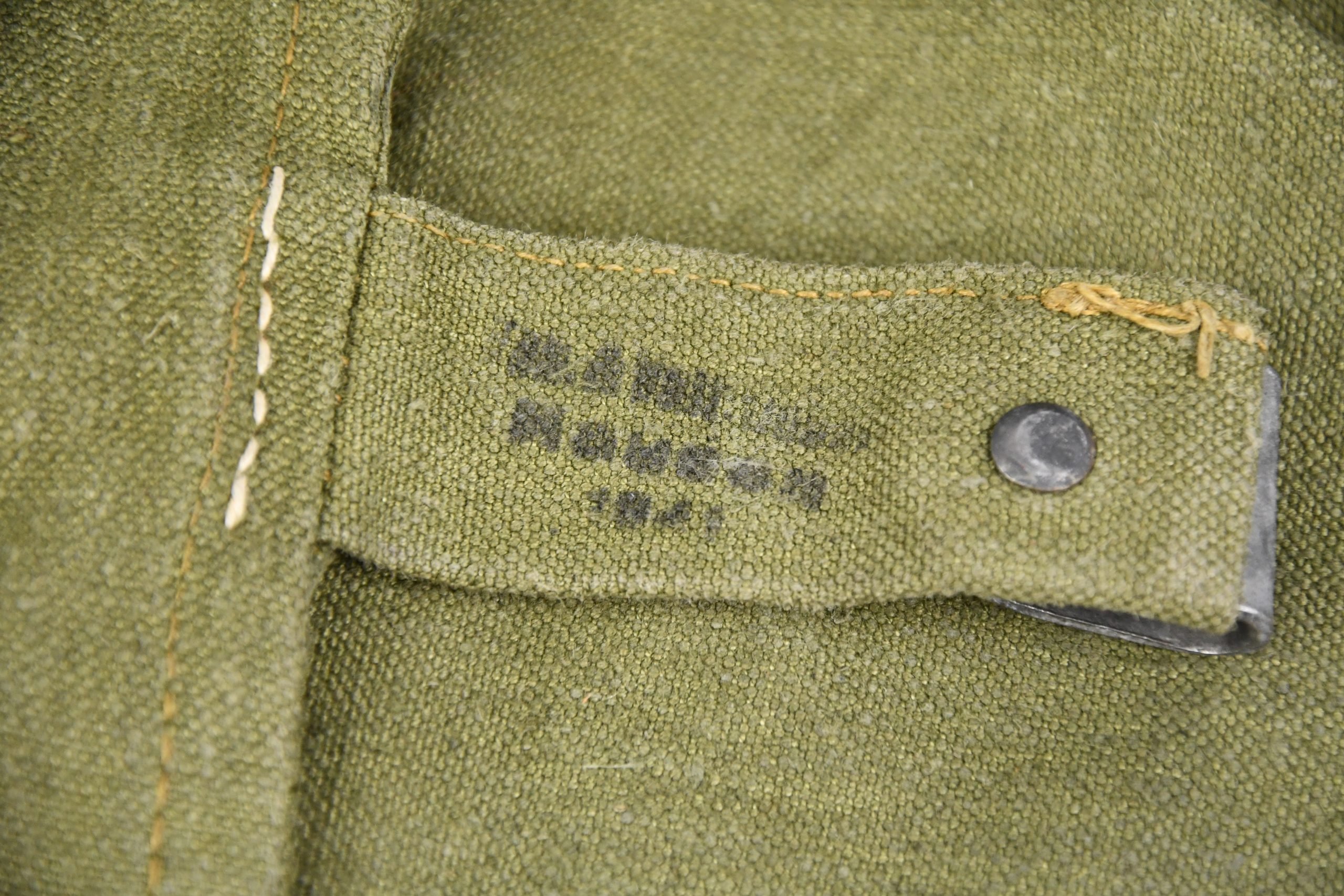 Tropical 'Afrikakorps' M31 Wehrmacht bread bag 1941 — image 6