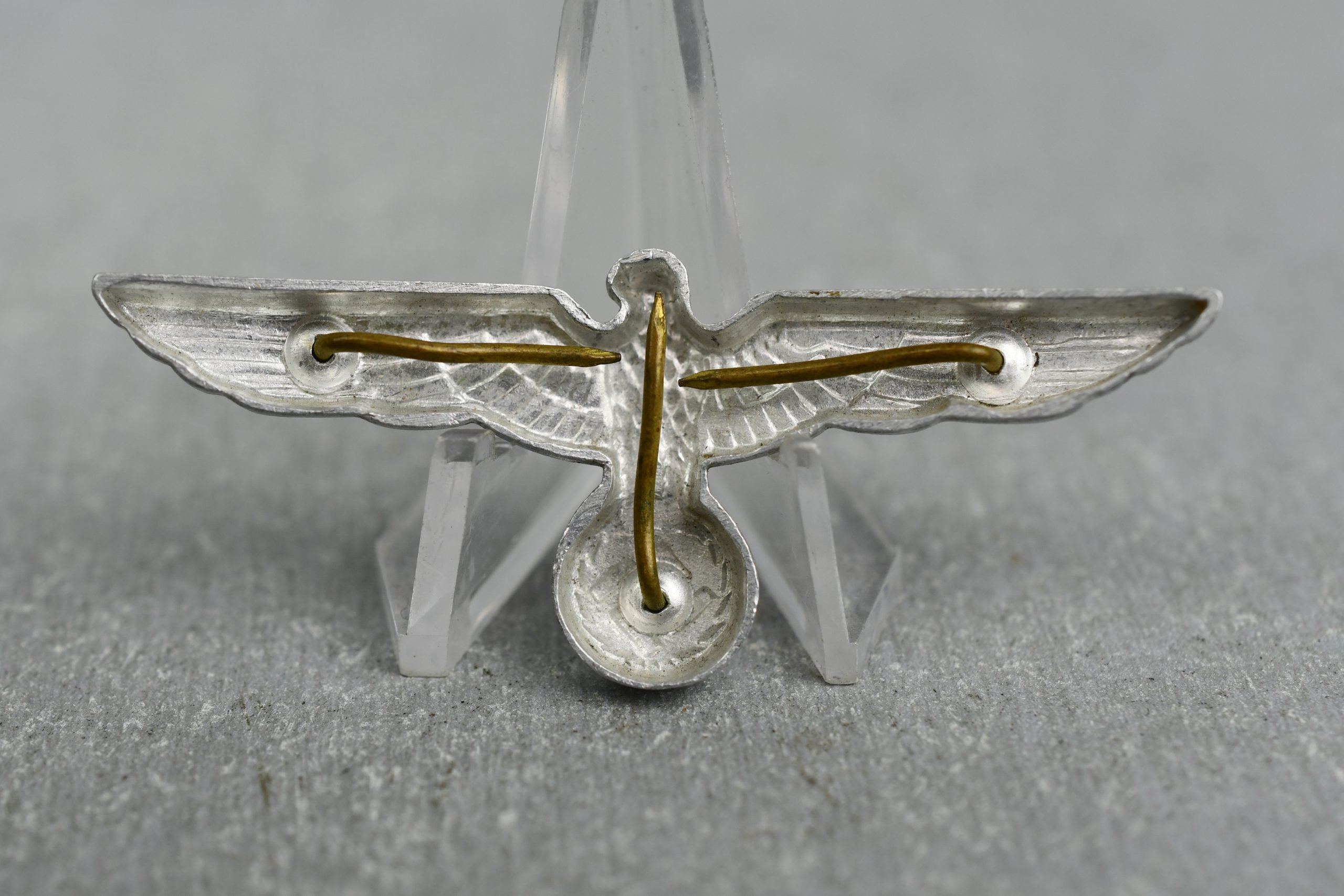 Aluminum army (Heer) visor cap eagle — image 2