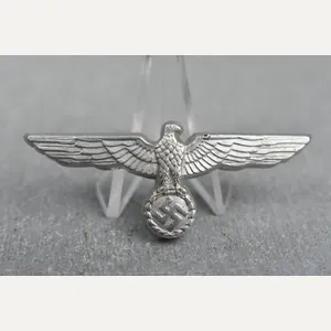 Aluminum army (Heer) visor cap eagle