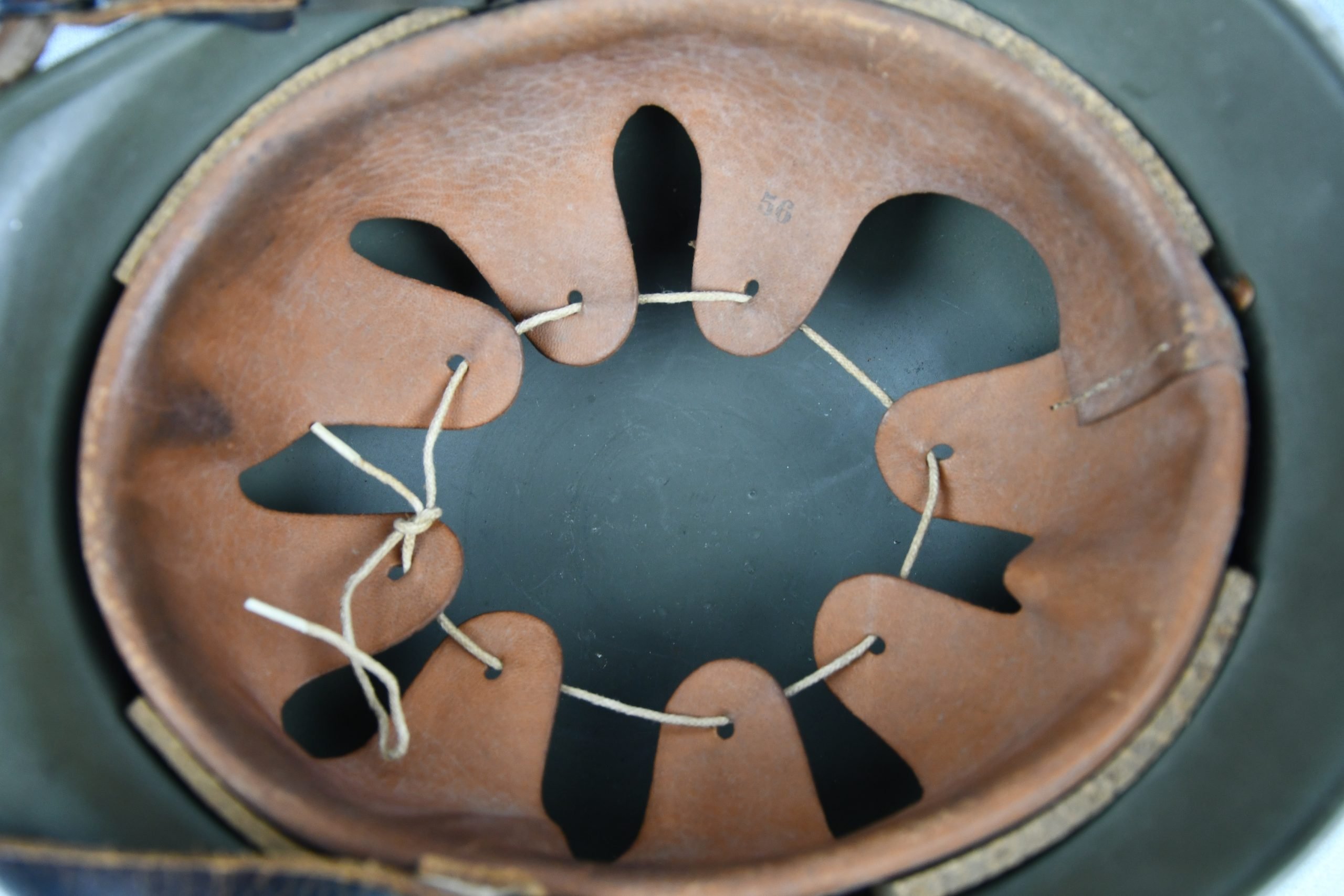 RARE army (Heer) double decal aluminum parade helmet — image 9