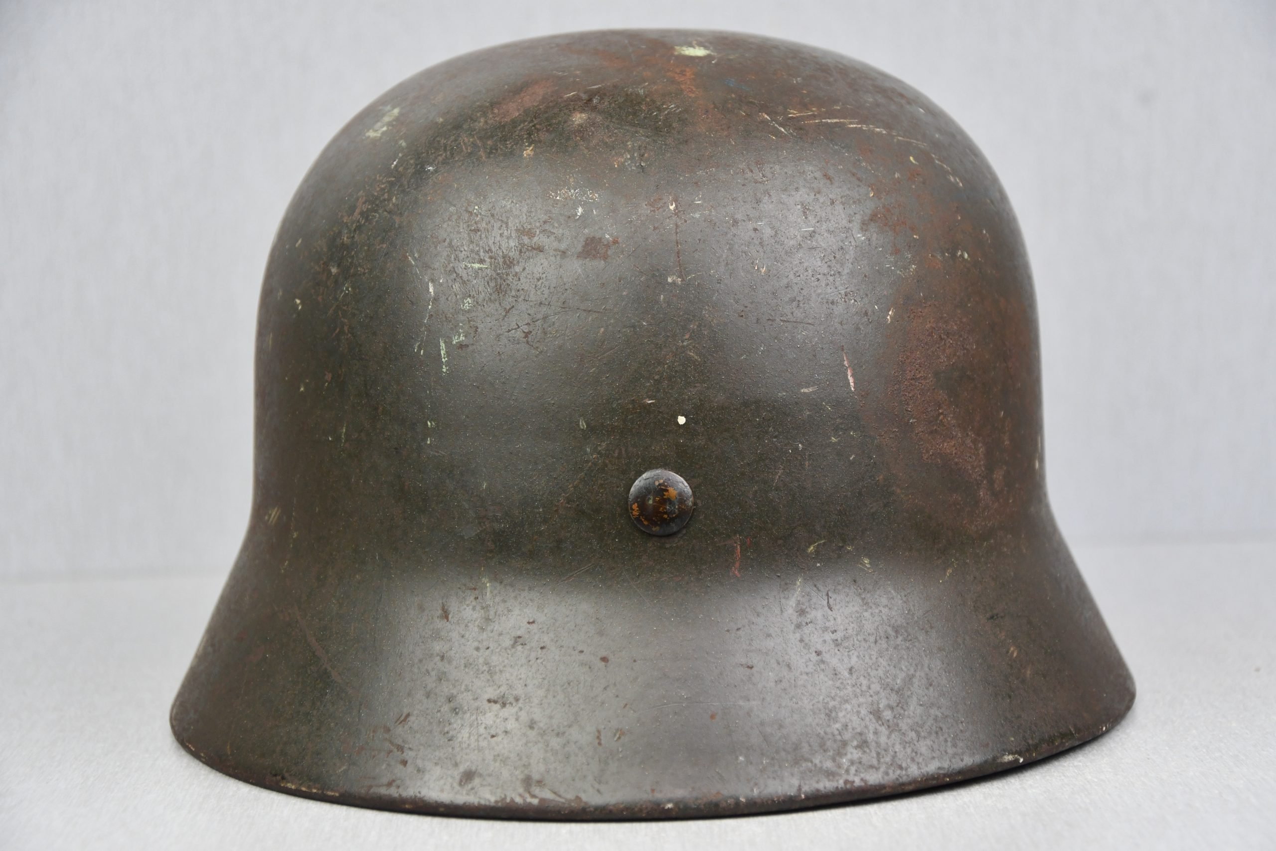 M40 Polizei double decal steel helmet SE64 — image 6