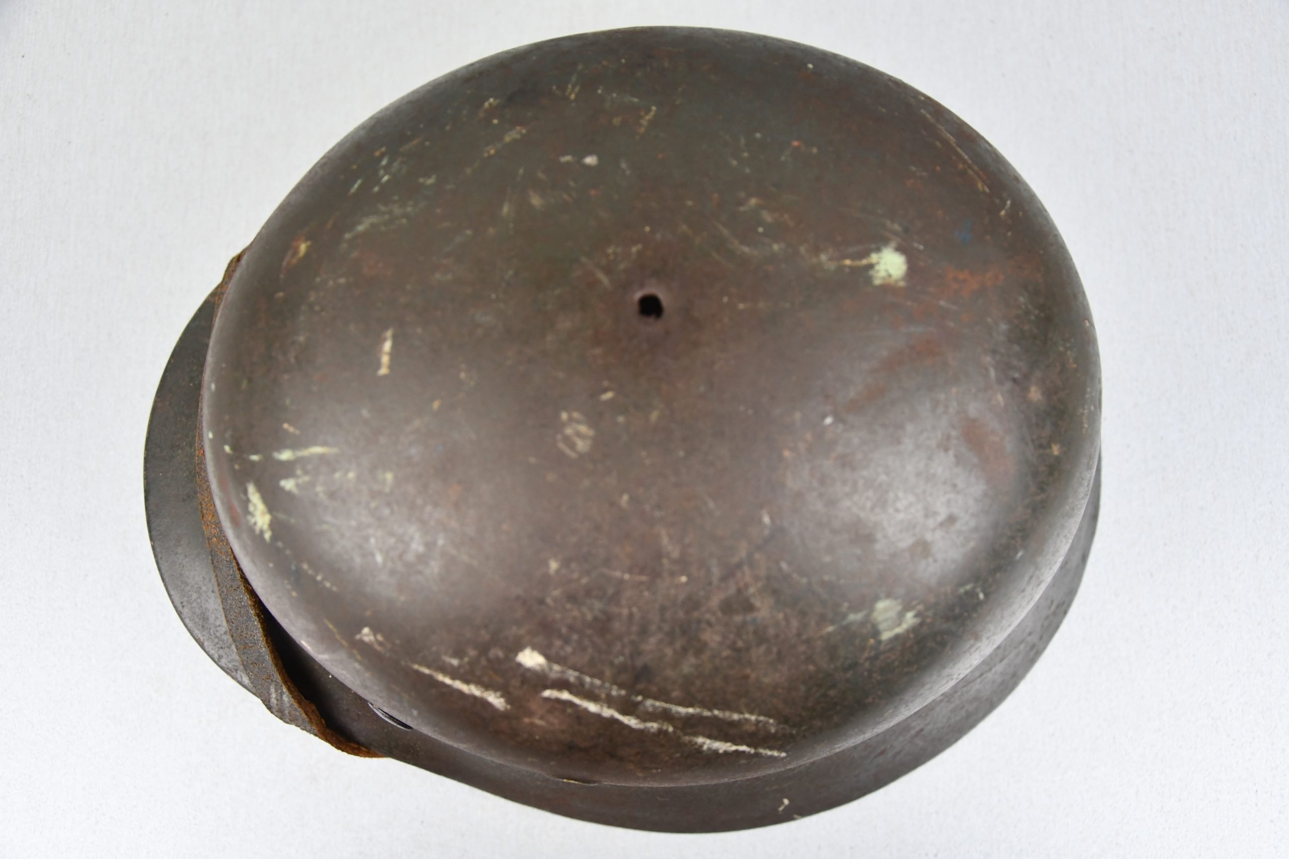 M40 Polizei double decal steel helmet SE64 — image 7