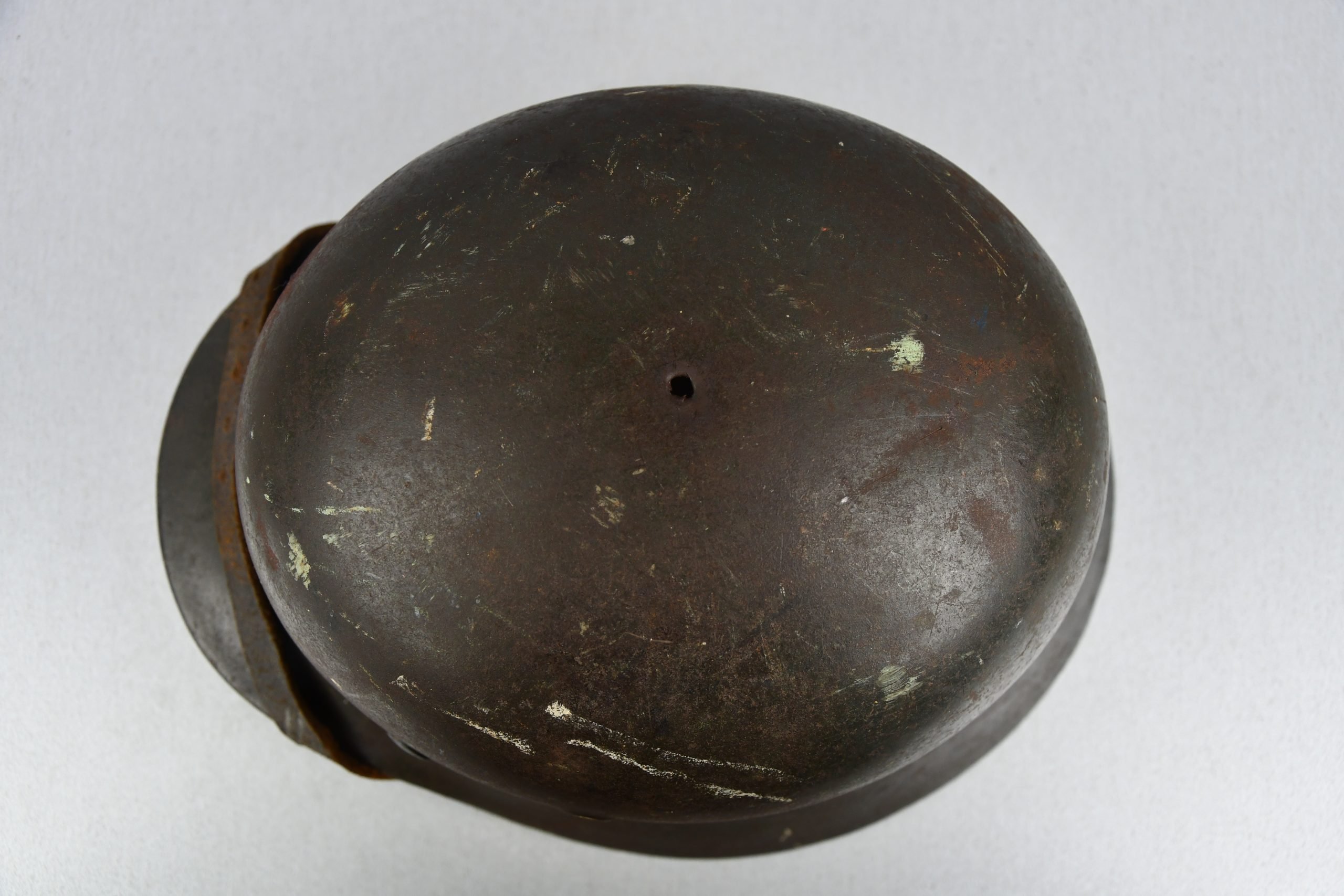 M40 Polizei double decal steel helmet SE64 — image 8